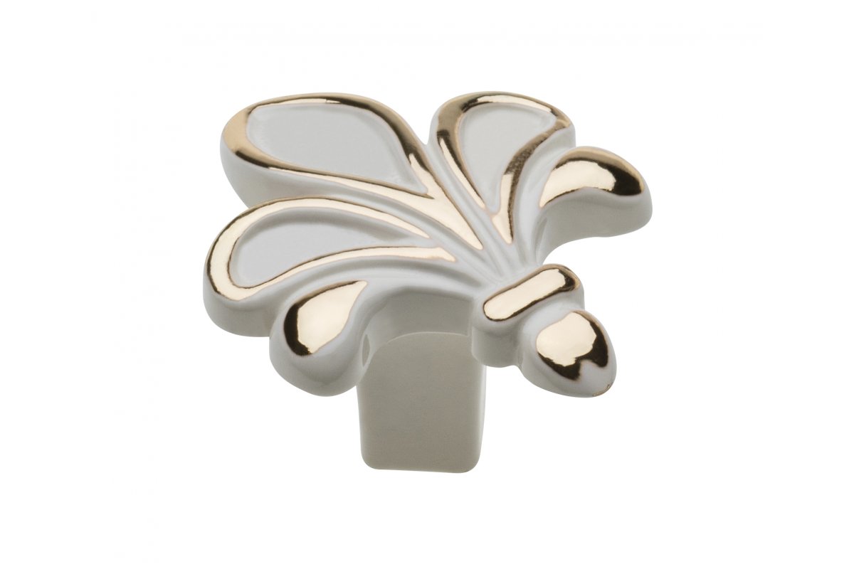 სახელური white/gold GZ-ROYAL3-1-10/03 (GTV)