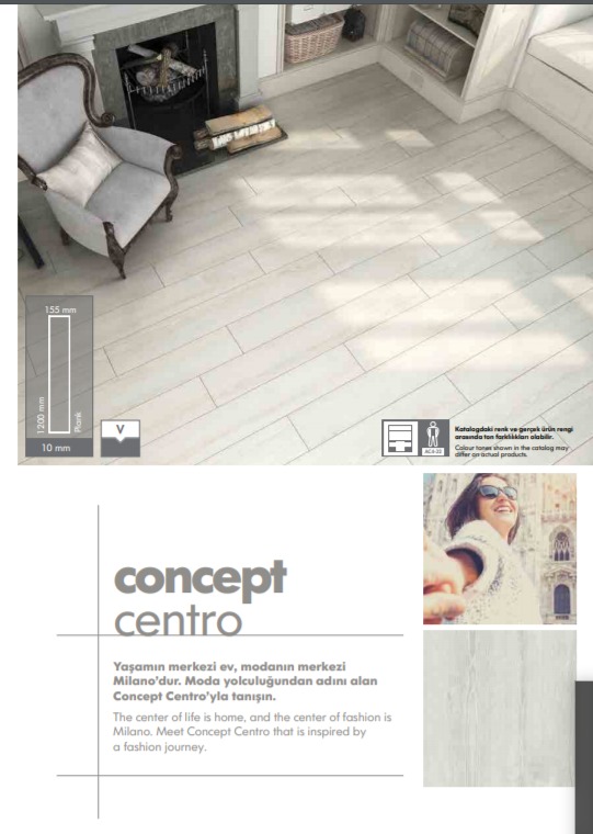 ლამინირებული იატაკის საფარი AGT CENTRO CON V10*155*1200 AC04 (1 შეკვრა = 1.4770 მ2)