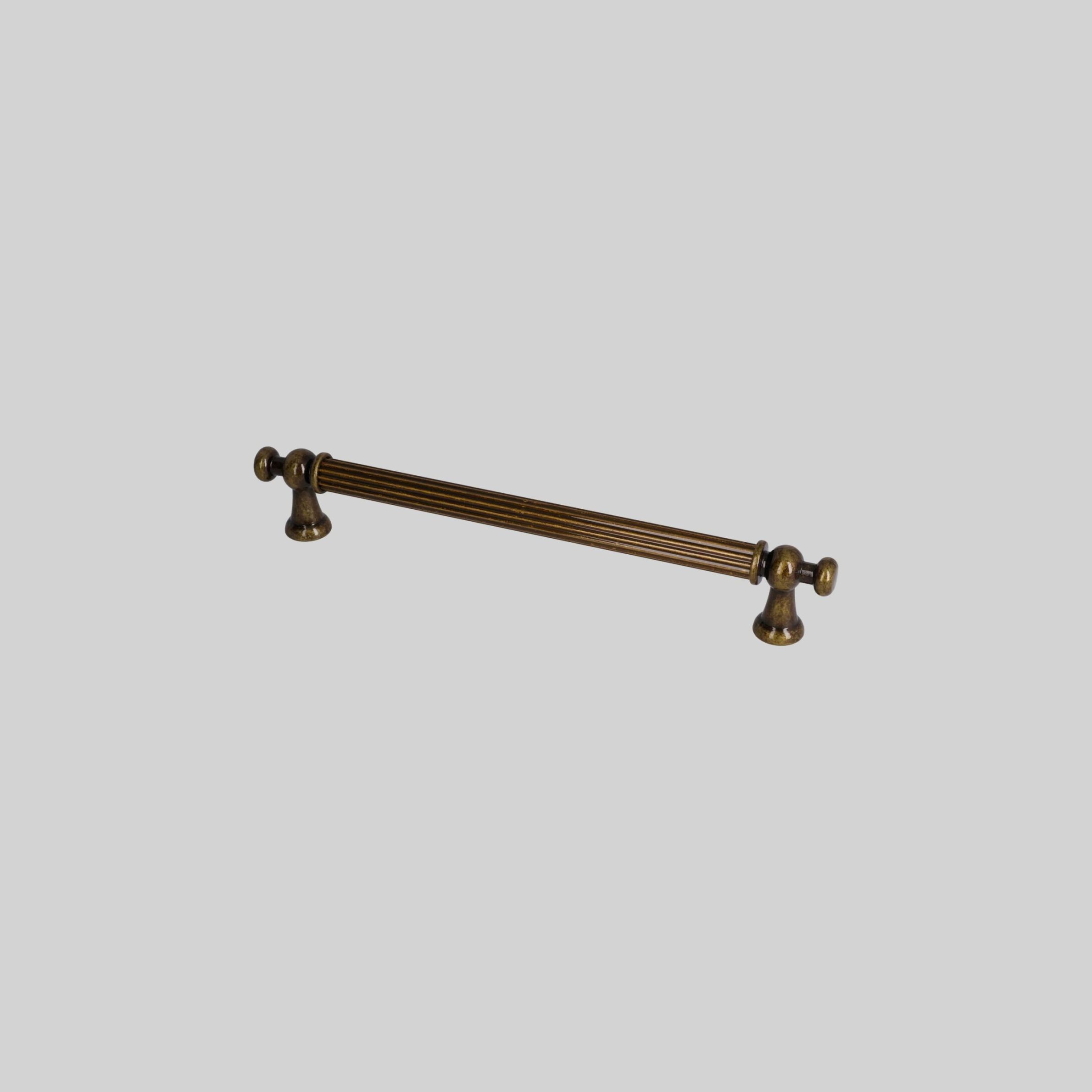 983-192-AS სახელური L=192mm, ანტიკური ოქროსფერი ERKUL