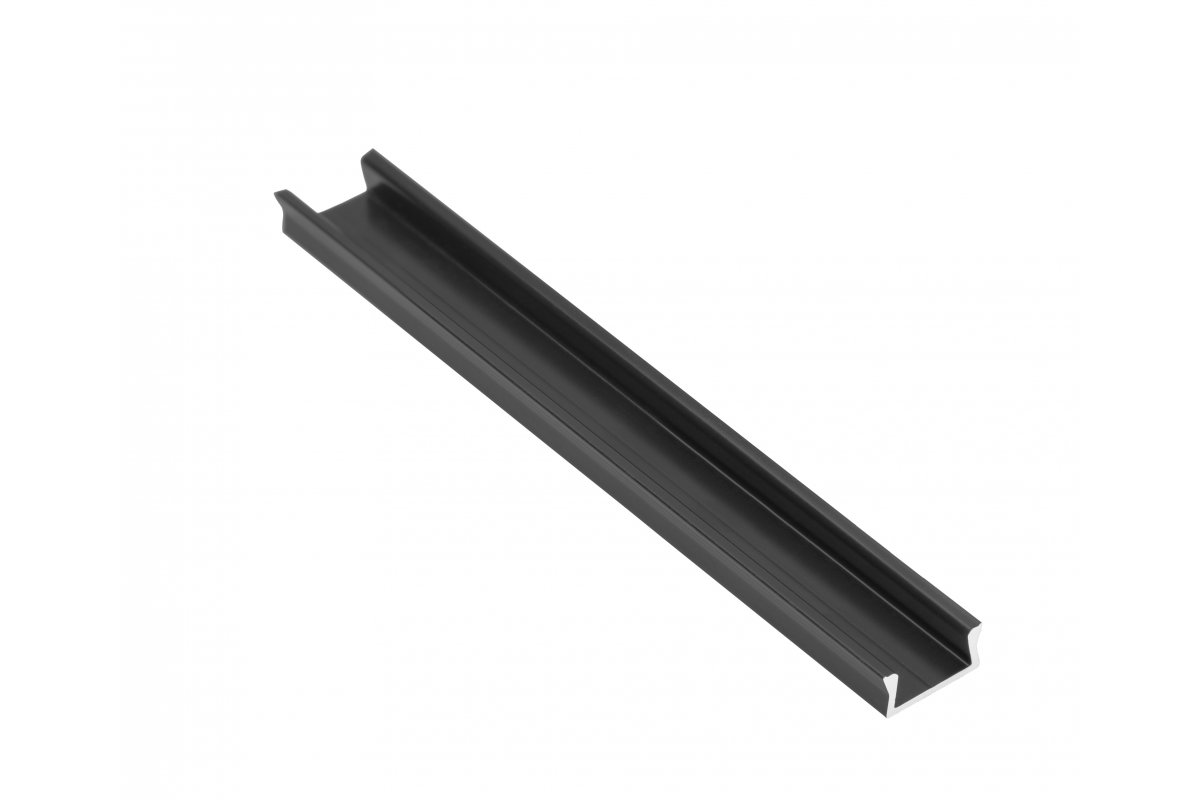 PA-GLAXMNK3M-AL-20M ალ.პროფილი განათებისთვის GLAX MINI დასადები შავი L=3m. GTV