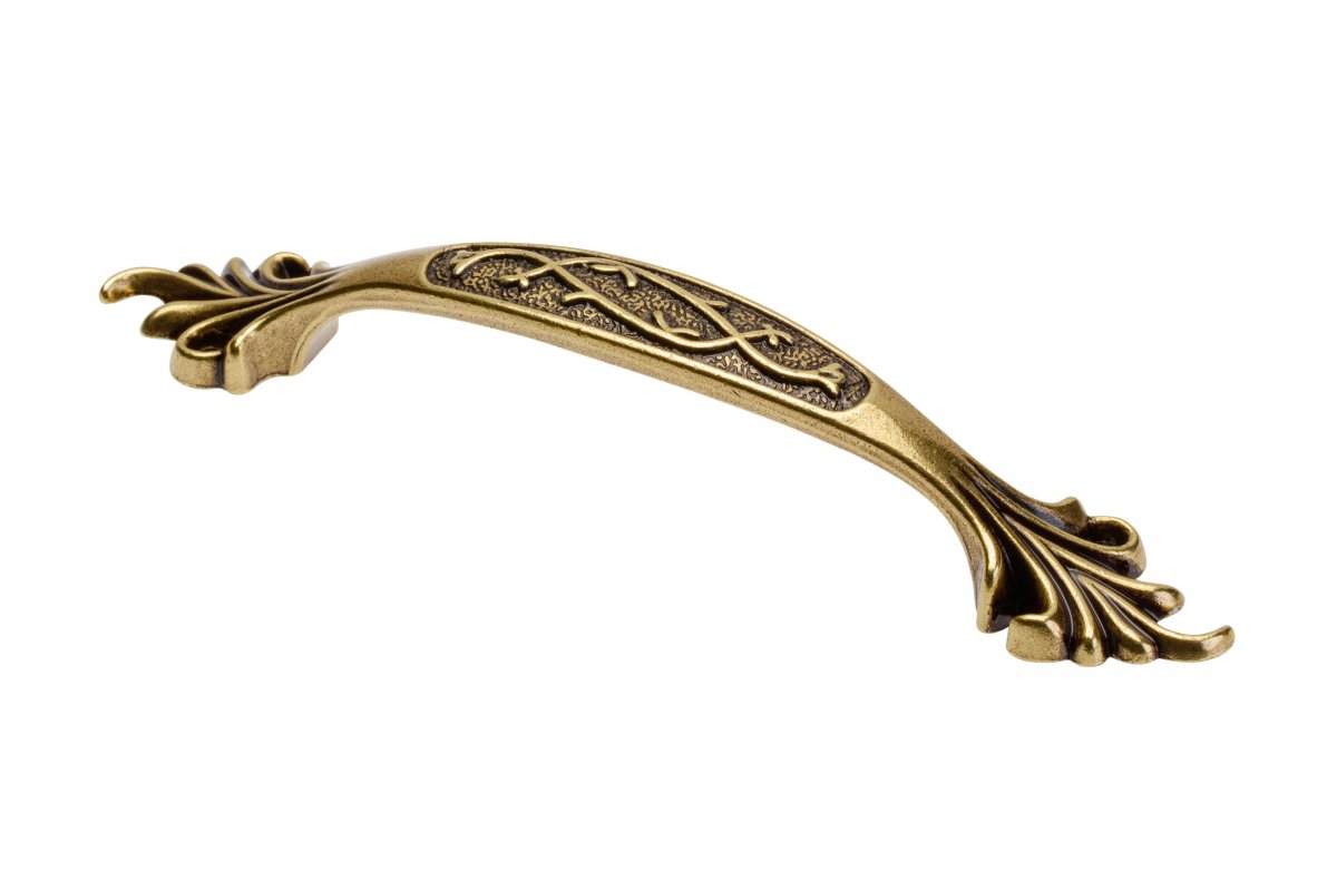 UZ-ADRIN-96-04 სახელური "ADRIN" ანტიკური ოქრო C=96mm GTV