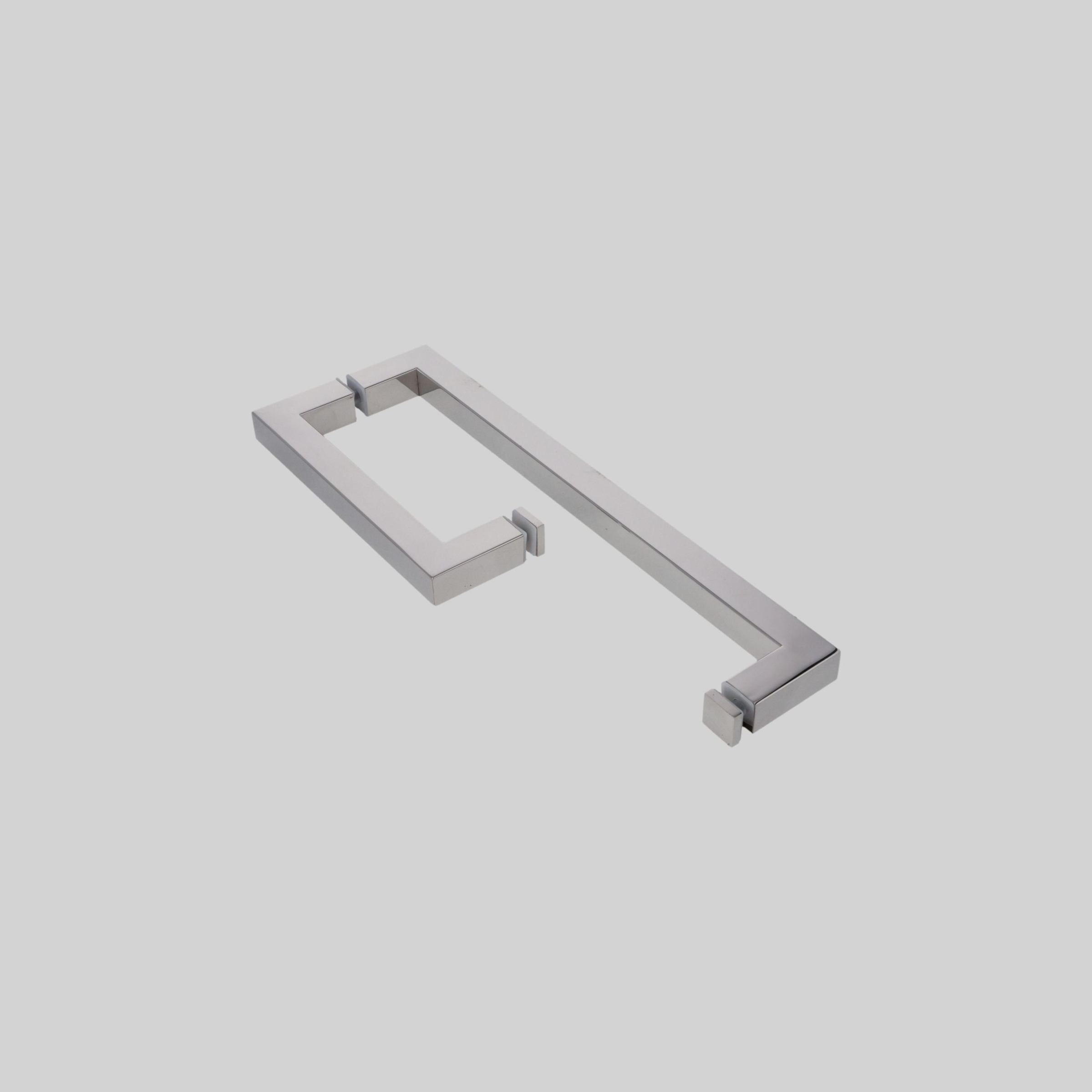 შუშის კარის სახელური SUS304 1mm 25*25*225*400mm PSS TM-E833