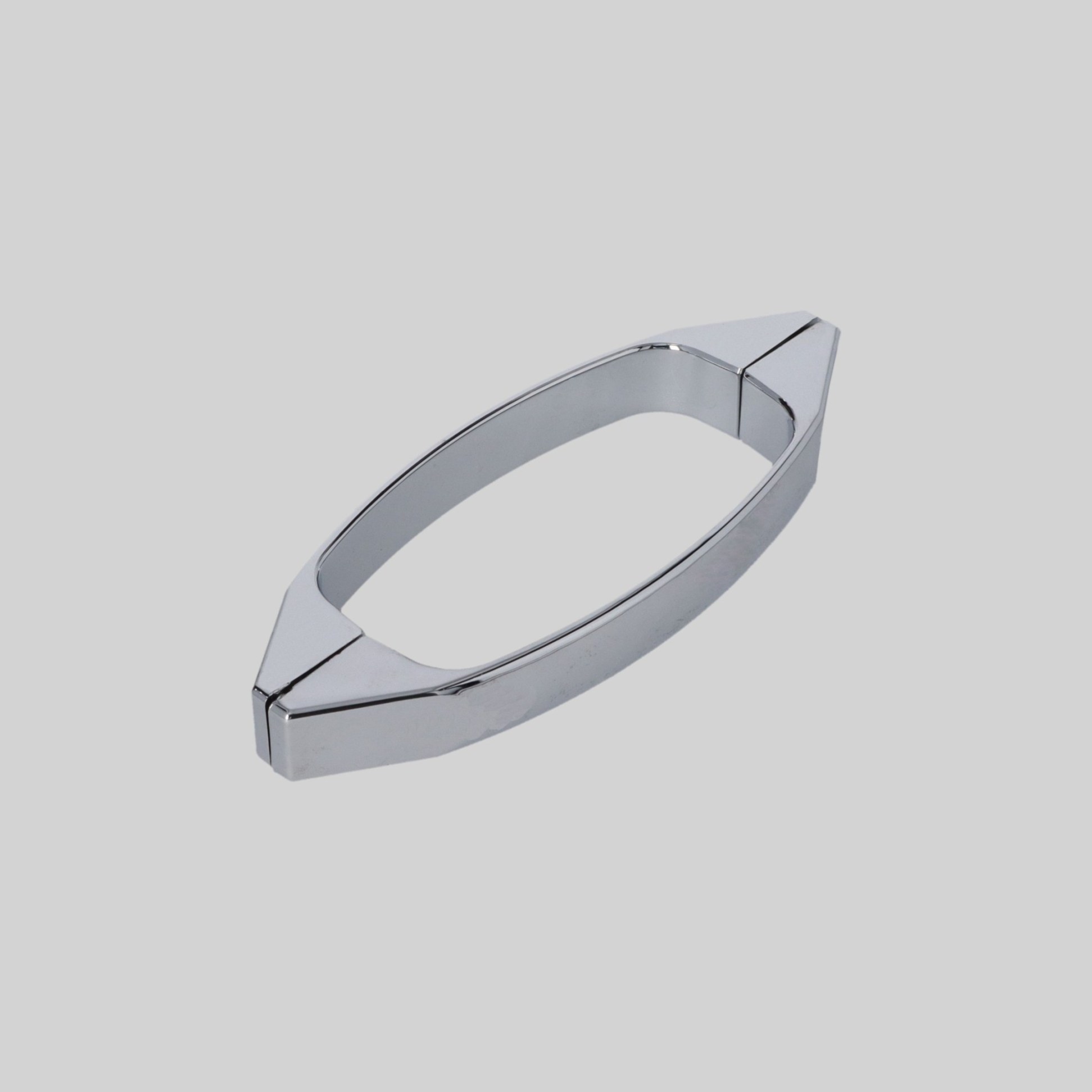 აბაზანის კარის სახელური Chrome L-150mm (1კომპლ.=4ც) S57-53 AC