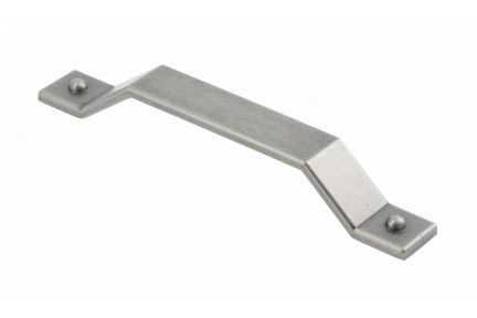 UZ-STEP-160-07 სახელური C=160mm "სტეპი" ანტიკური ვერცხლისფერი GTV