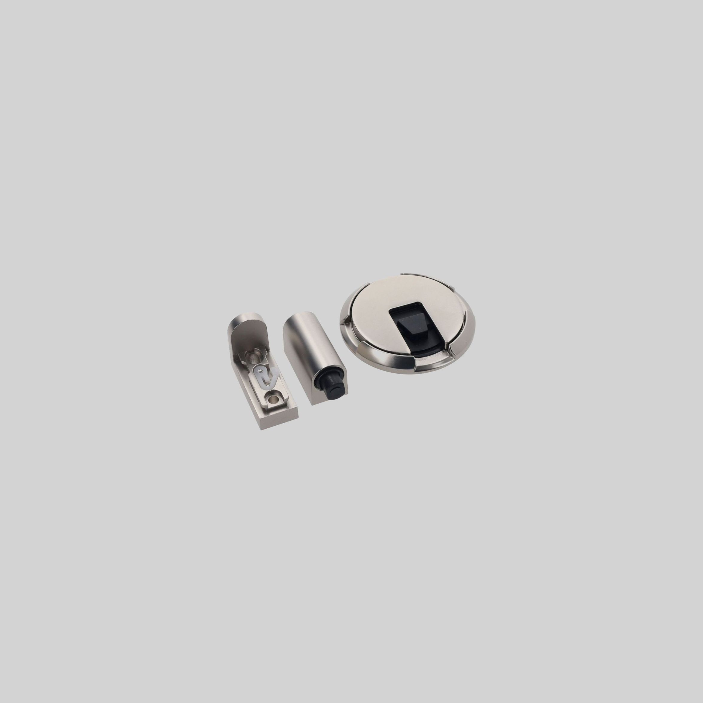 კარის მუხრუჭი მაგნიტით Satin Nickel 1007-SN ZF