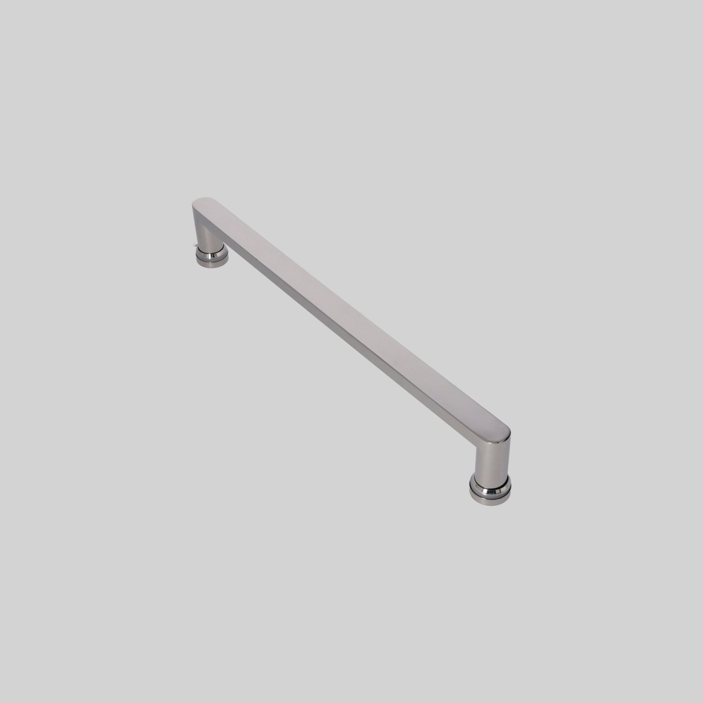 შუშის კარის სახელური 13*25*400mm T=0.8mm PSS-ქრომი SUS304 TM-E840