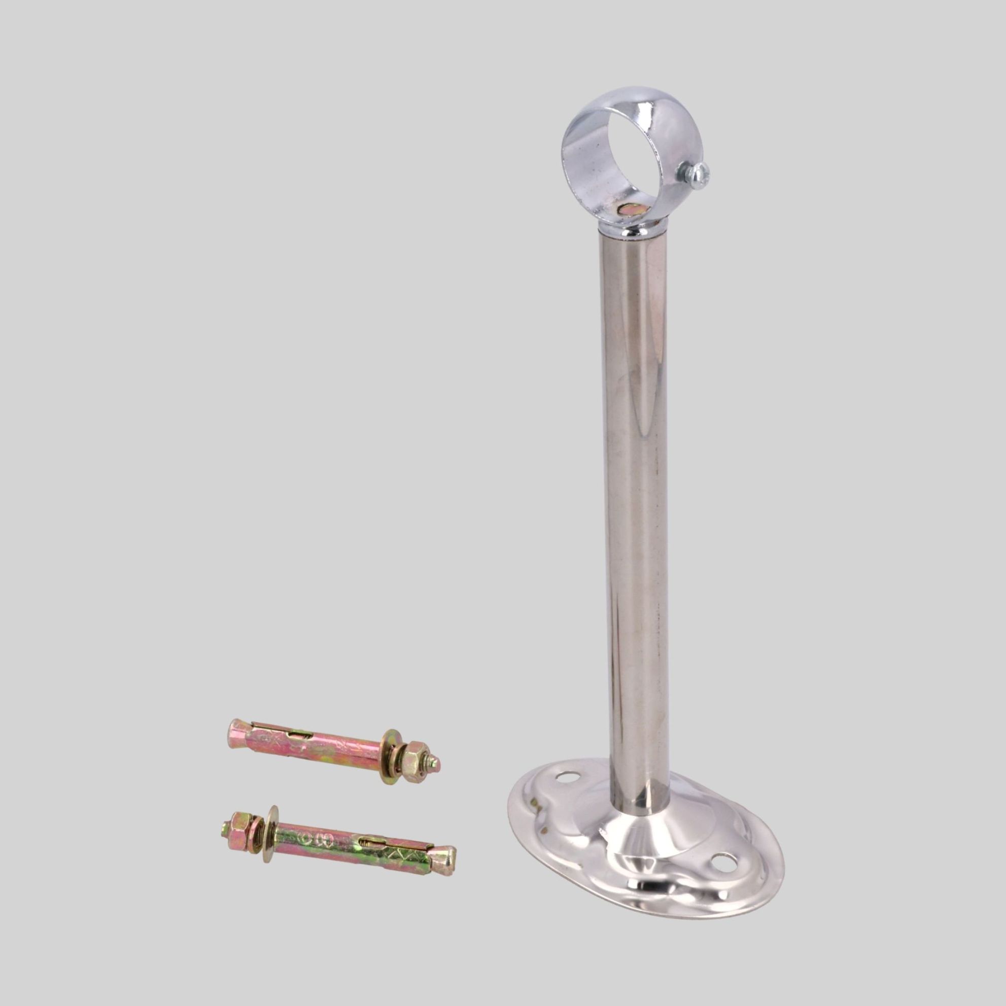 მილის სამაგრი ქრომი, ღია 25*200mm zinc TM-J1789