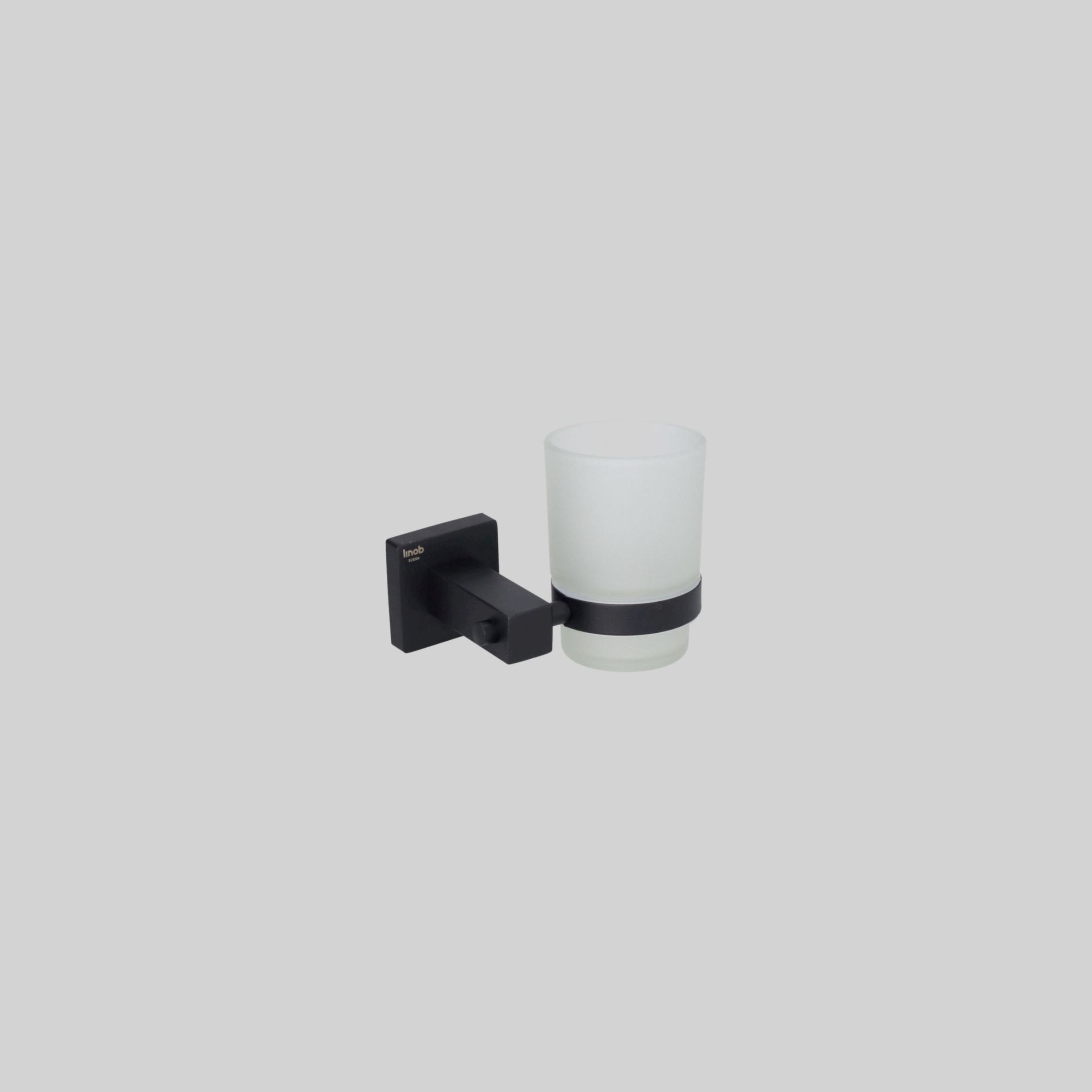 აბაზანის ჭიქა 50*50*11*1.8mm MB-შავი SUS304 TM-3326-1