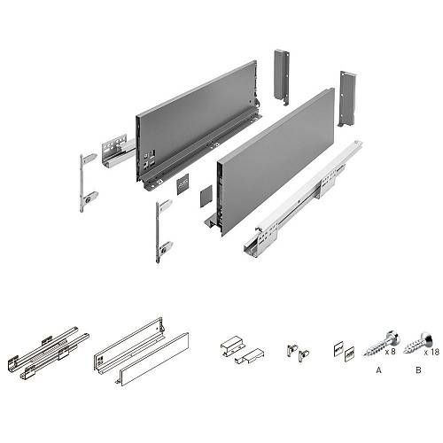 PB-AXISPRO-KPL450C სლაიდი AXIS-PRO L-450mm ანტრასიტი H-167mm მაღალი GTV
