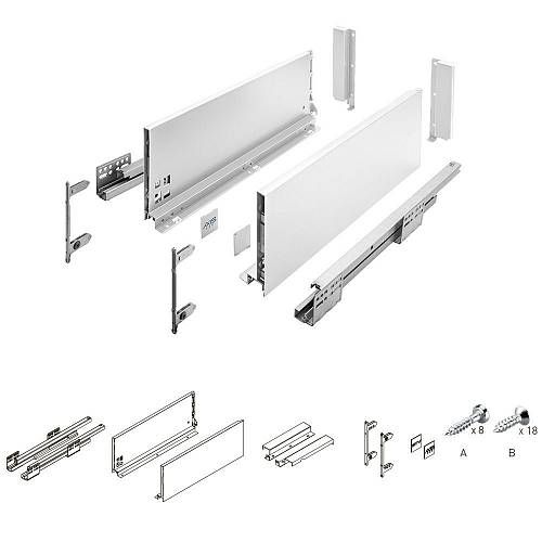 PB-AXISPRO-KPL450C1 სლაიდი AXIS-PRO L-450mm თეთრი H-167mm მაღალი GTV