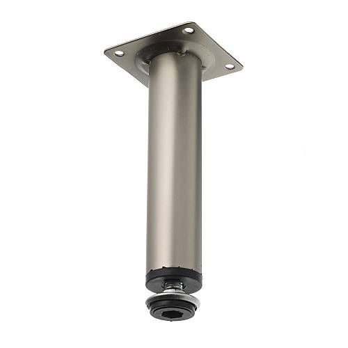 NM-BD-150-02 ავეჯის ფეხი D-150, h=15სმ სატინ GTV