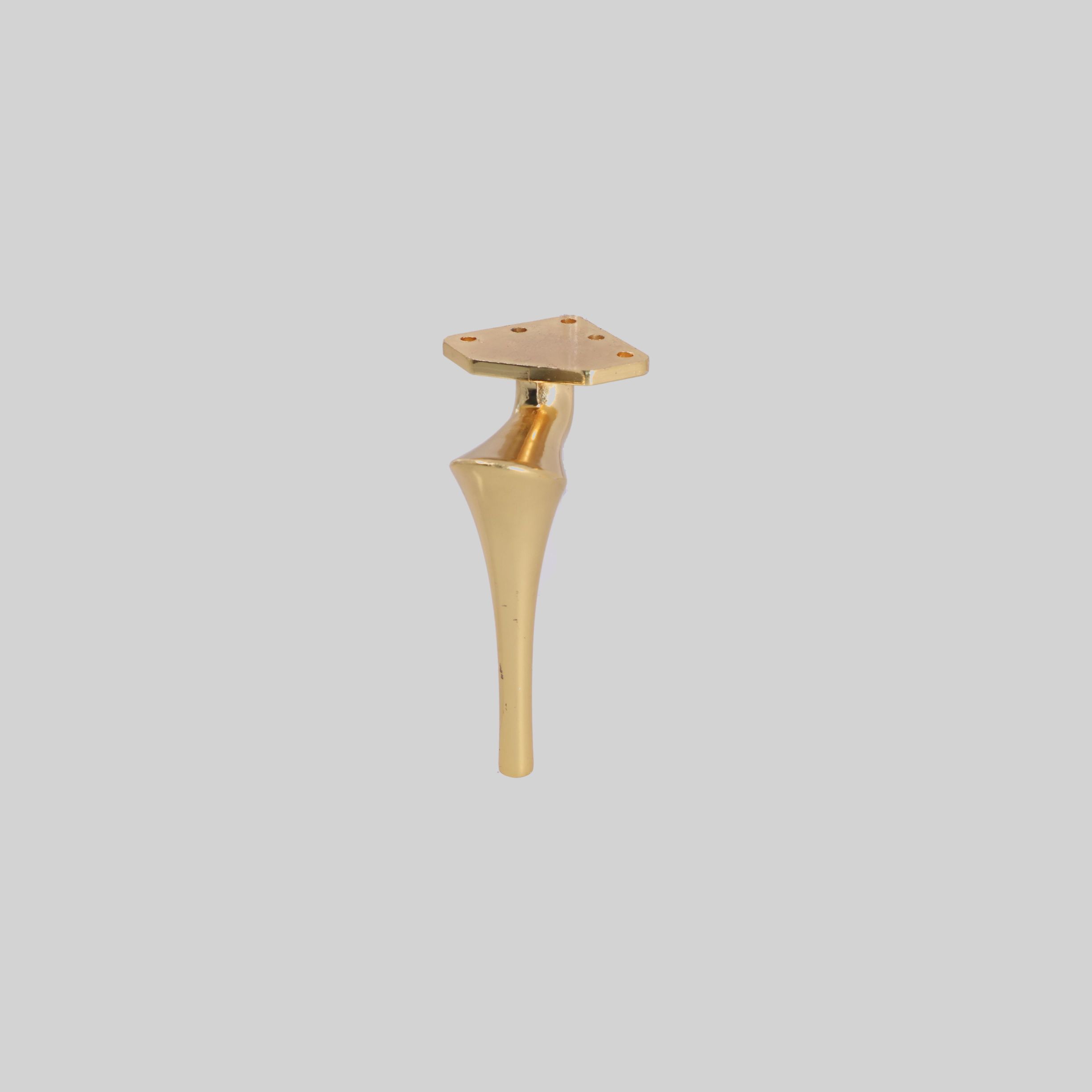 ავეჯის ფეხი ლითონის 16cm ოქროსფერი ELEGANT TREND