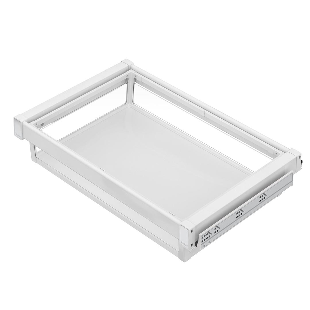 ტანსაცმლის კალათა თეთრი 560-590x475x150mm (C=600mm) S-6701-W STARAX
