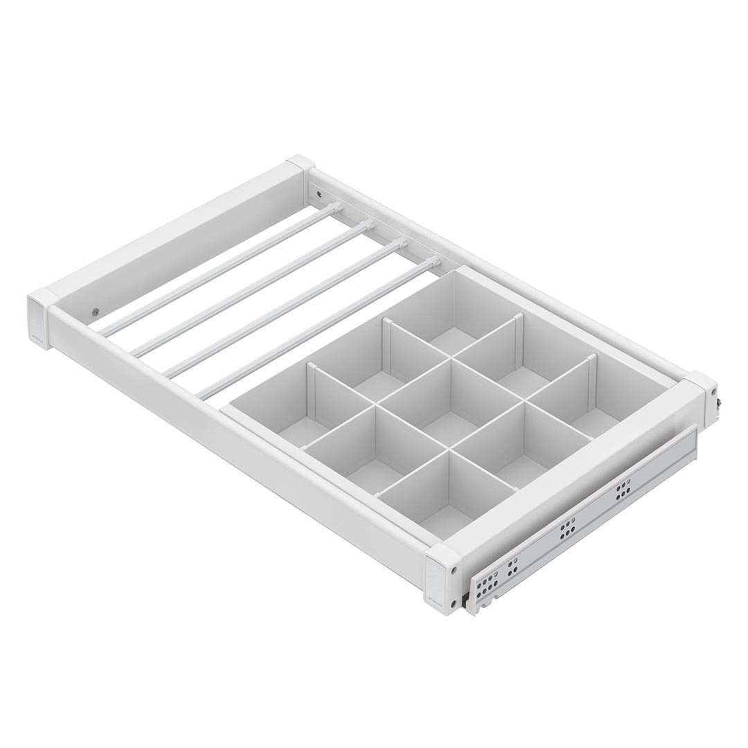 ტანსაცმ. კალათა თეთრი 760-790x475x100 (C=800mm) S-6705-W STARAX