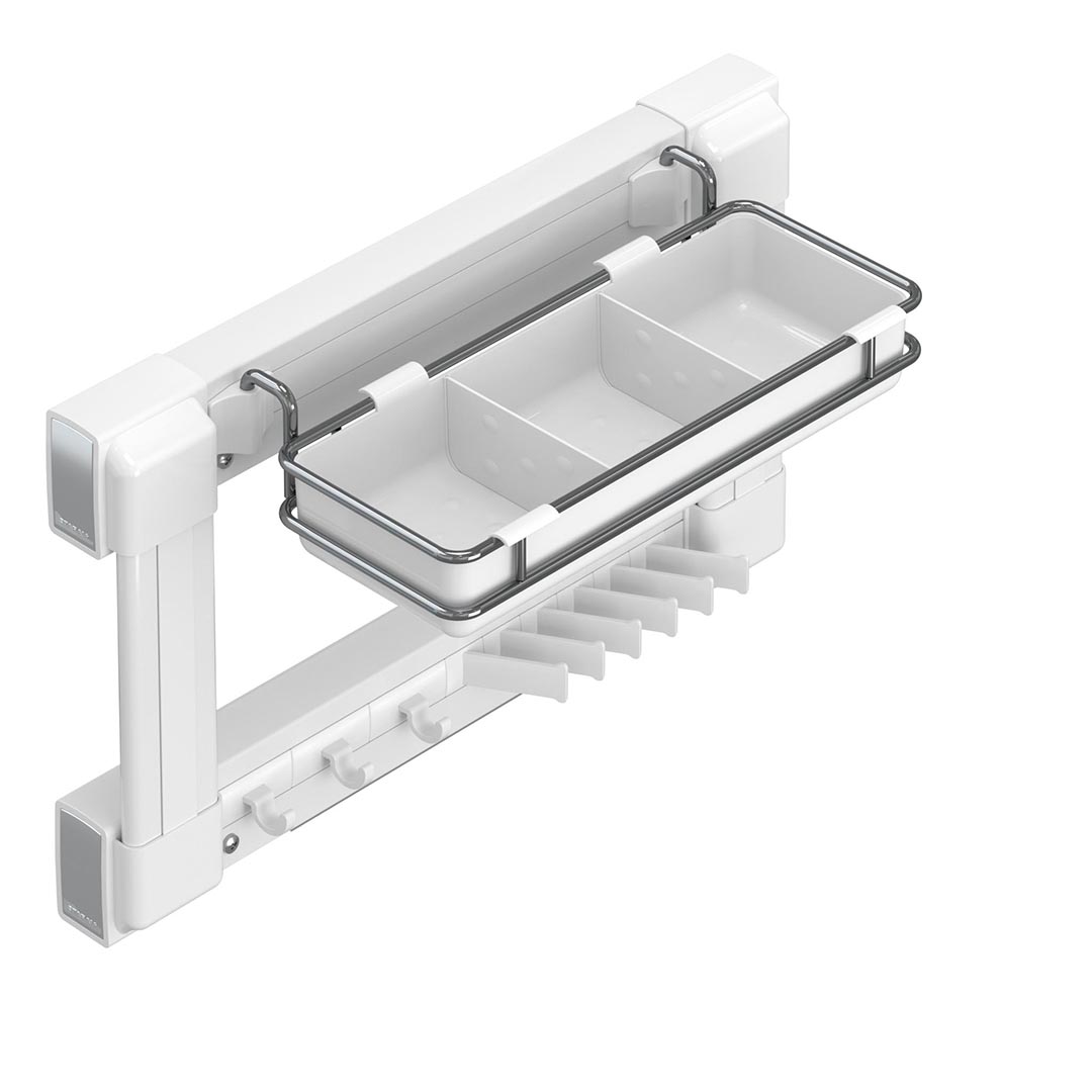 ქამრების და აქს. მექ. თეთრი 230x475x290mm (left) S-6726-W STARAX