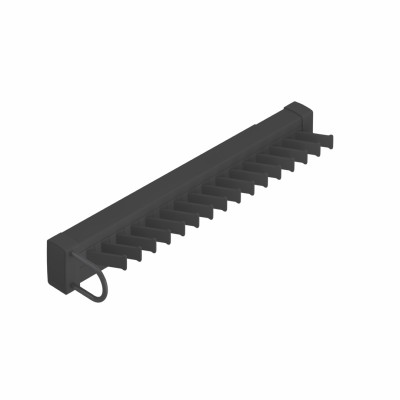 ჰალსტუხების მექ. შავი (soft) 125x475x70 (left) S-6727-A STARAX