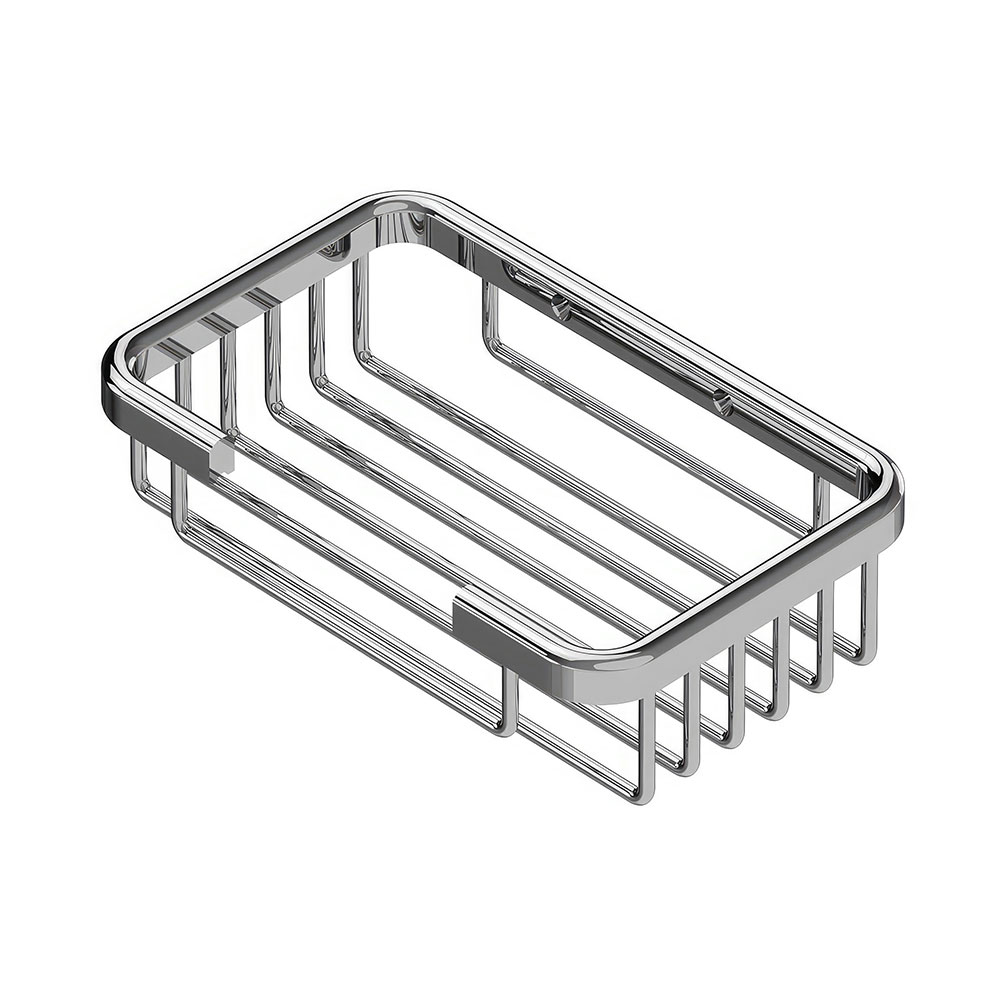 სასაპნე კვადრატული ქრომი 140*85*35mm S-8895-C STARAX