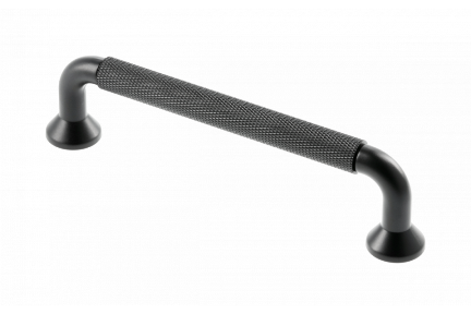 UA-STRUCTURE-128-20M ალუმინის სახელური "სტრუქტურე" L-128mm შავი მატოვი GTV