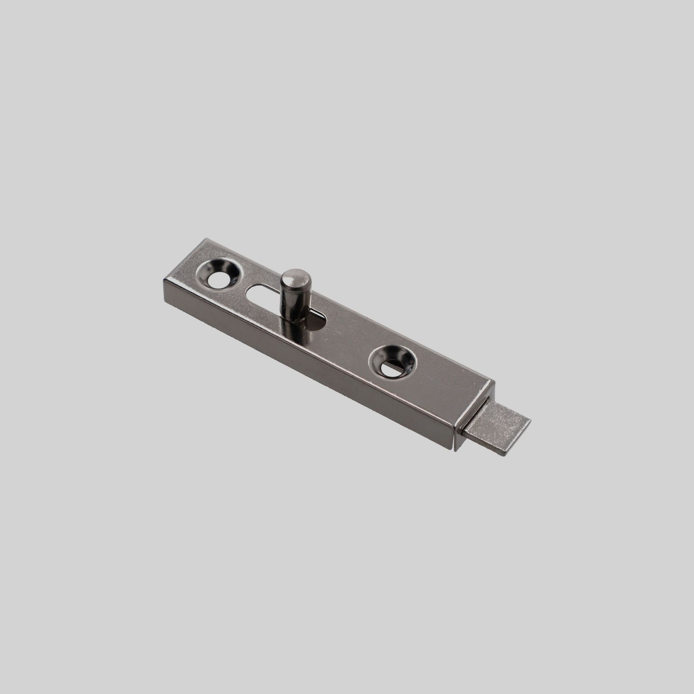 კარის ჩამკეტი ლითონის Nickel Plated L70*W15.5mm 022