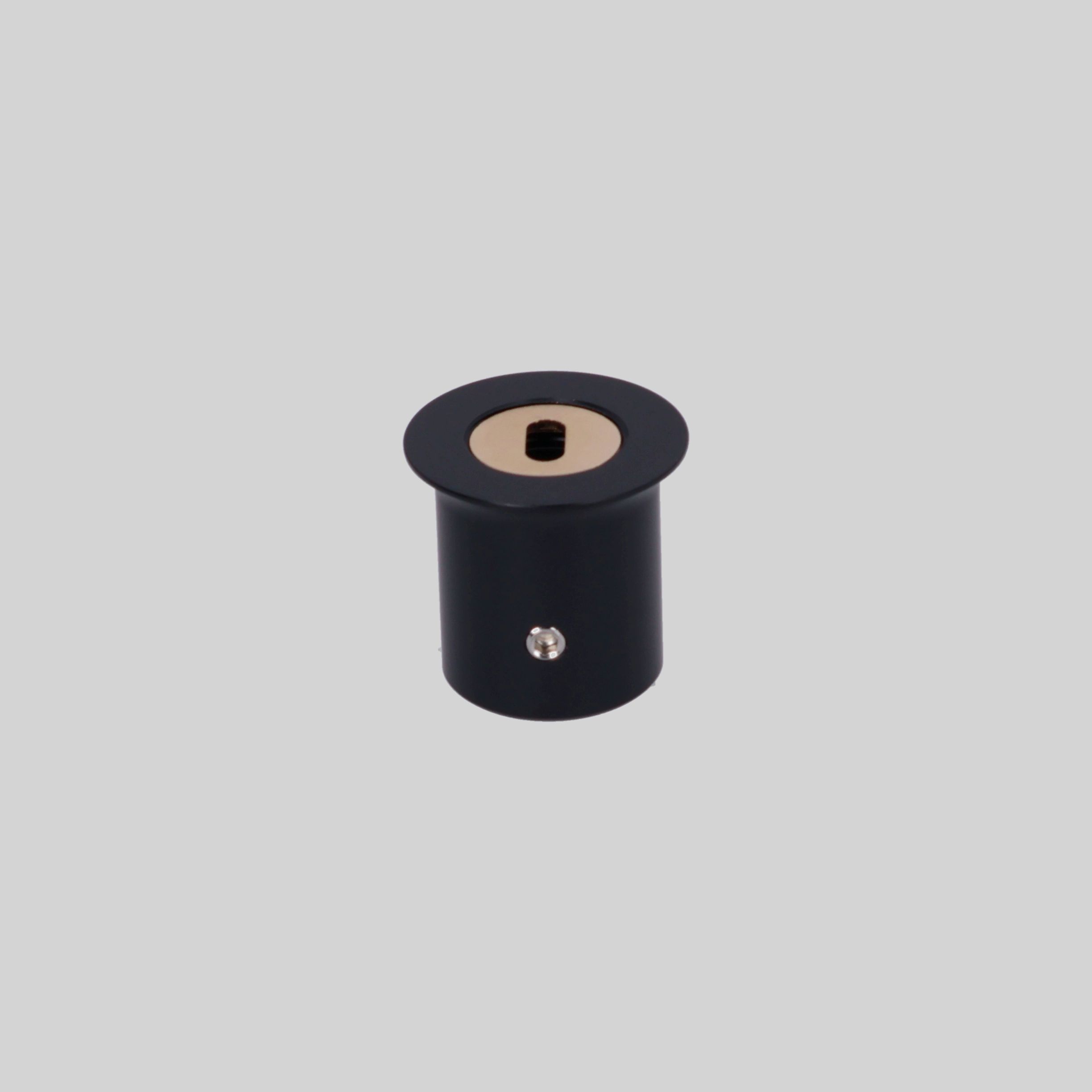 ABMF-710-19-Z-BL აბაზანის კაბინის მილის სამაგრი 19მმ MB-შავი ZINC TM-C710
