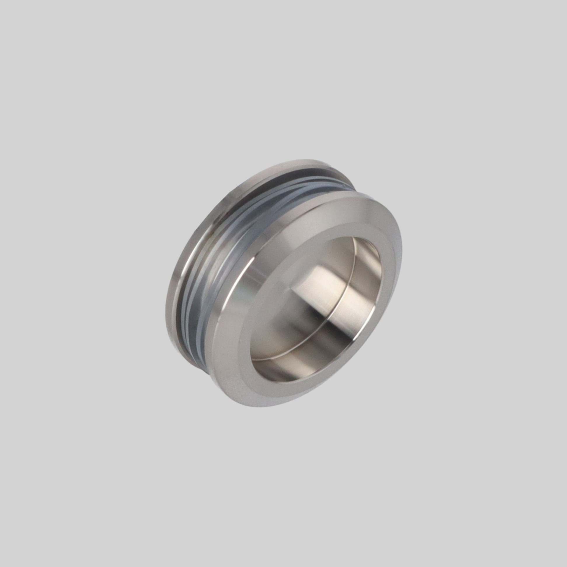 ABSAX-883-58-304-IN შუშის კარის სახელური SS304 58mm SSS-ინოქსი TM-E883