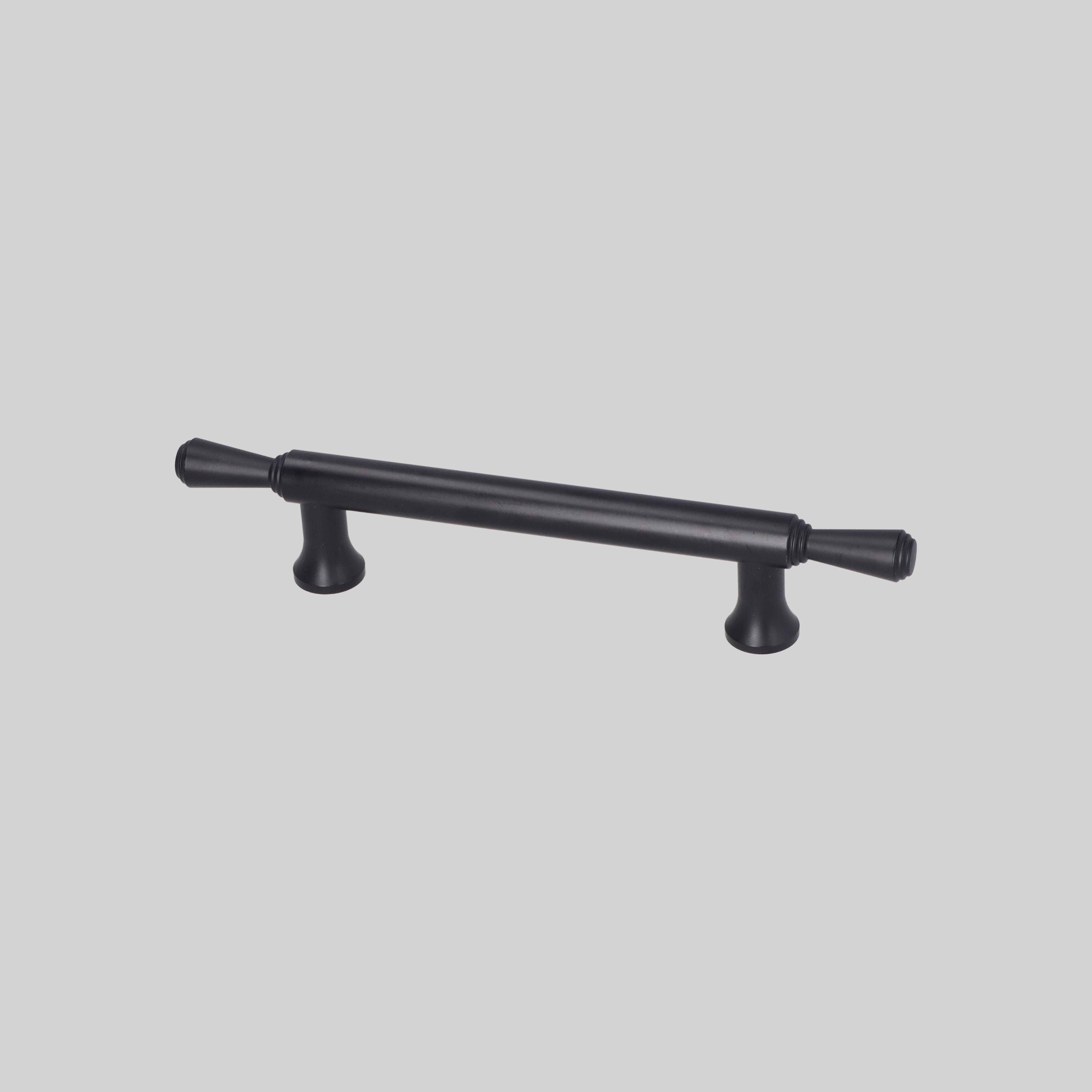 SAX-8773-128-BL ავეჯის სახელური 128mm მატოვი შავი