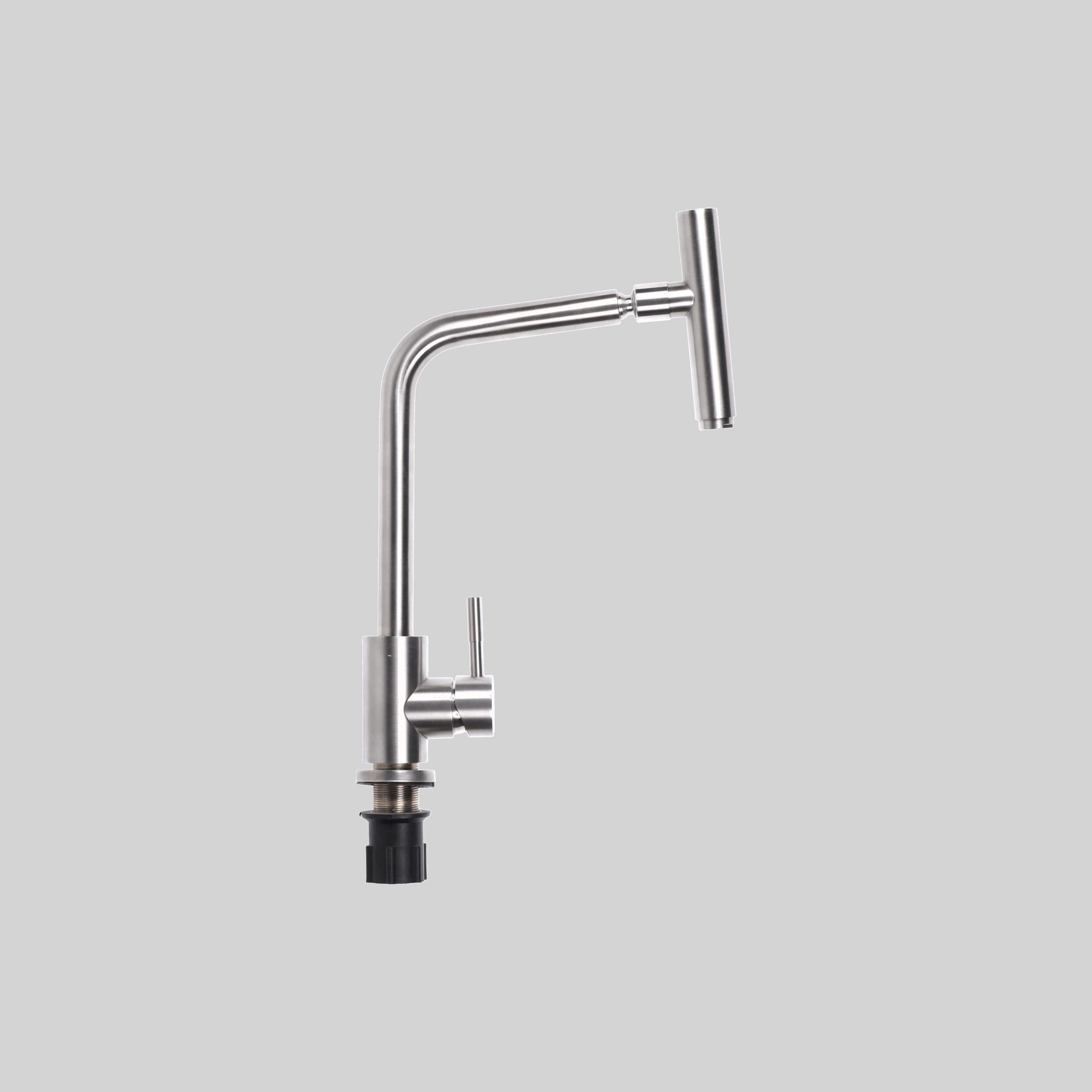 ONKSAMZ-SF10-HC-304-IN სამზარეულოს ონკანი ცივი-ცხელი SSS-ინოქსი 45*85*220*410mm SUS304 TM-S-F10