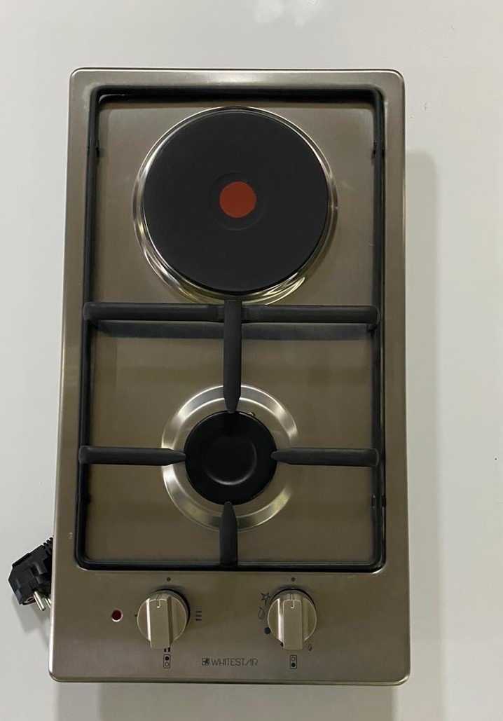 41210NG გაზქურა 30cm, ss inox, automatic gas cut-off safety system