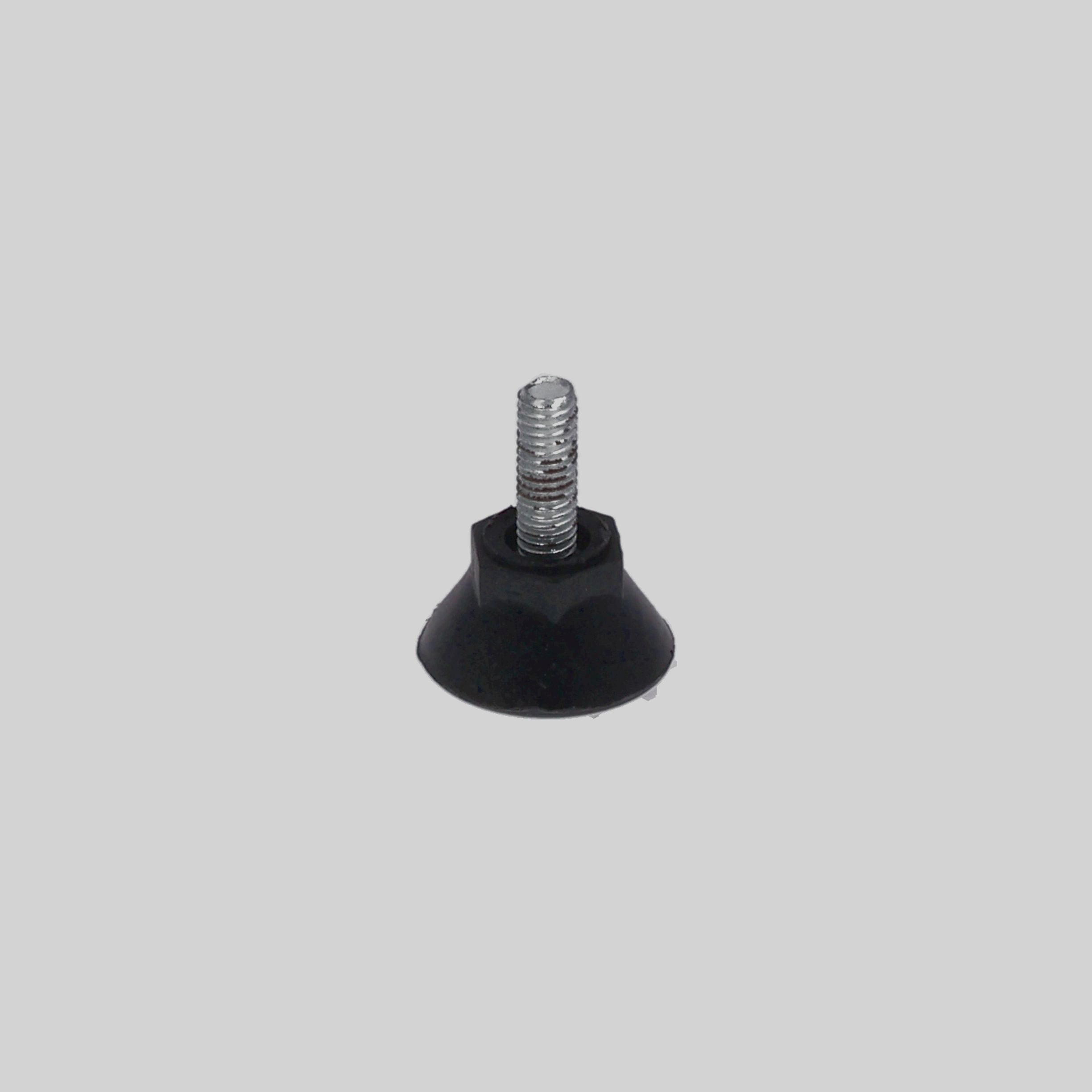 FEXXR-507-8X16-BL ხრახნიანი ფეხი 8x16mm შავი