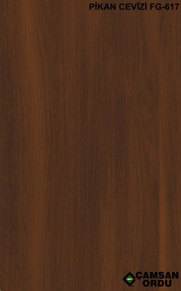 MDF PANEL 2100*3660*18MM PIKAN CEVIZ NATURAL FG-617 (ლამ-ი მდფ