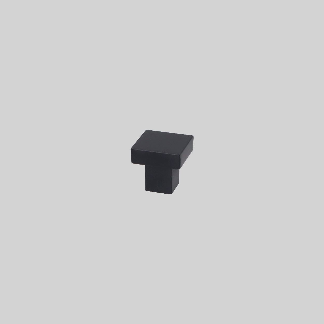SAX-8792-3232-0-BL ავეჯის სახელური სოკო ოთხკუთხედი 32*32mm შავი
