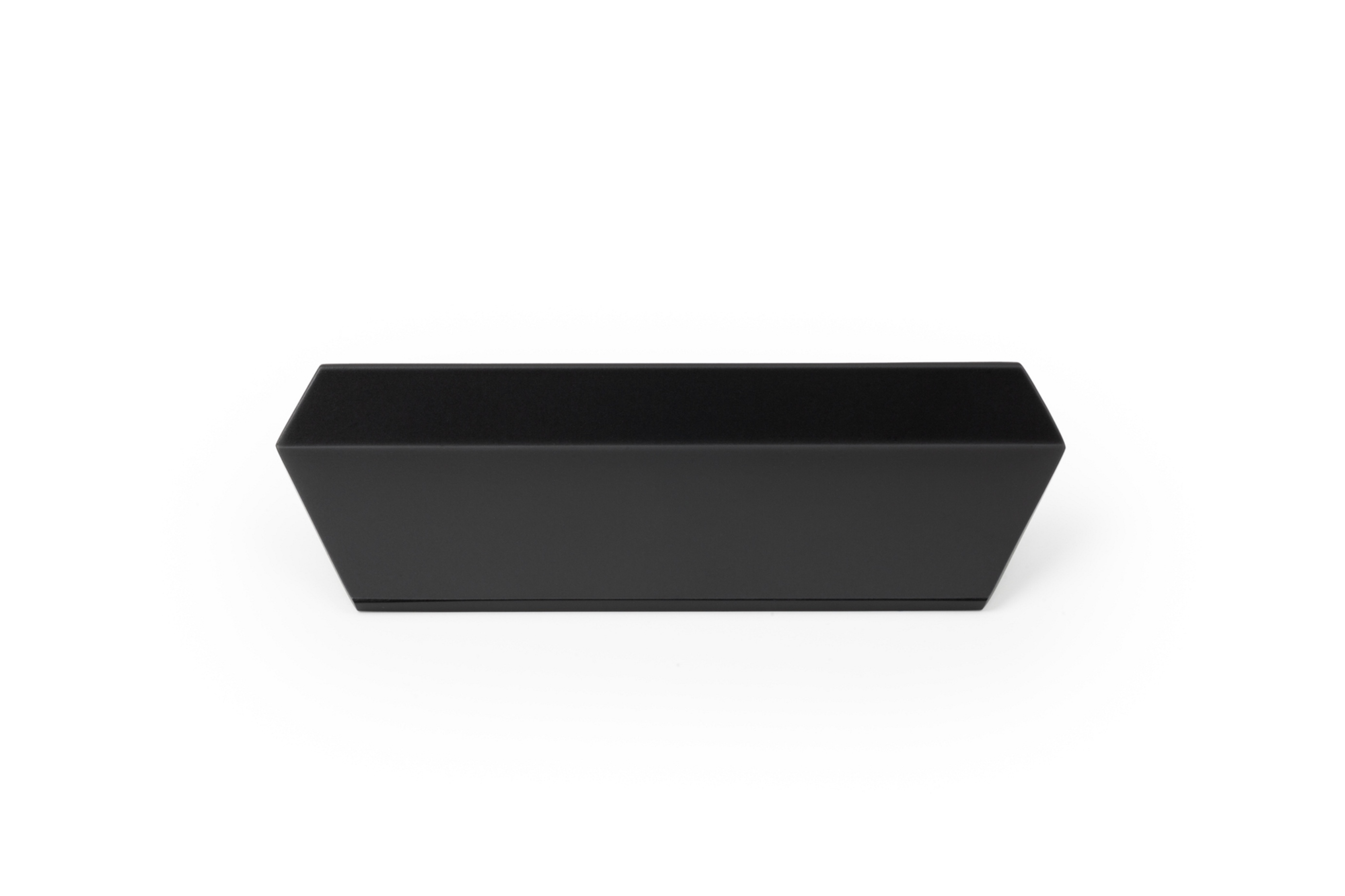 ავეჯის სახელური 64mm PLIE - CC64L114mm matt black pull VIEFE