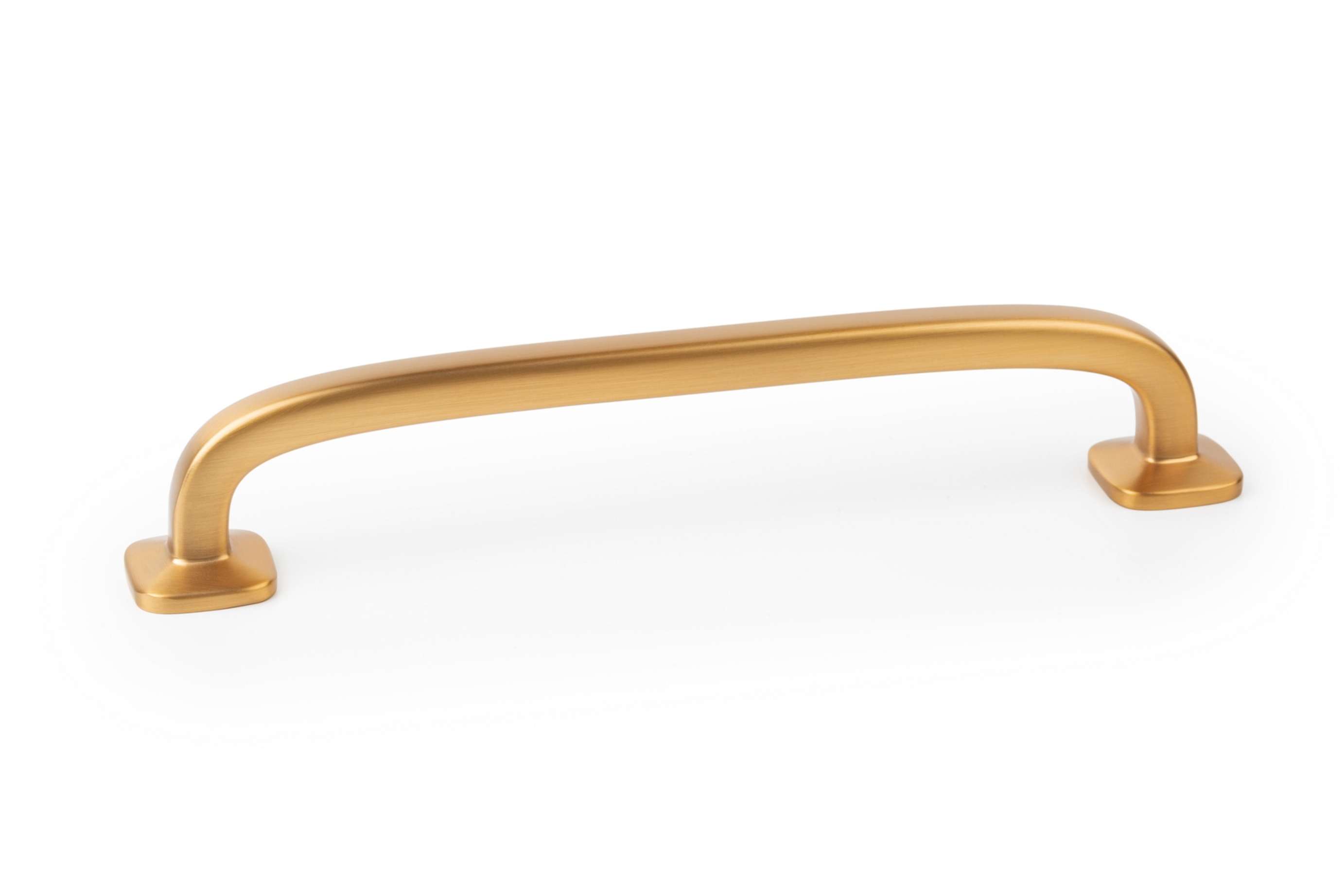 ავეჯის სახელური 160mm QUART BIG - CC160L183mm brush brass cava pull VIEFE