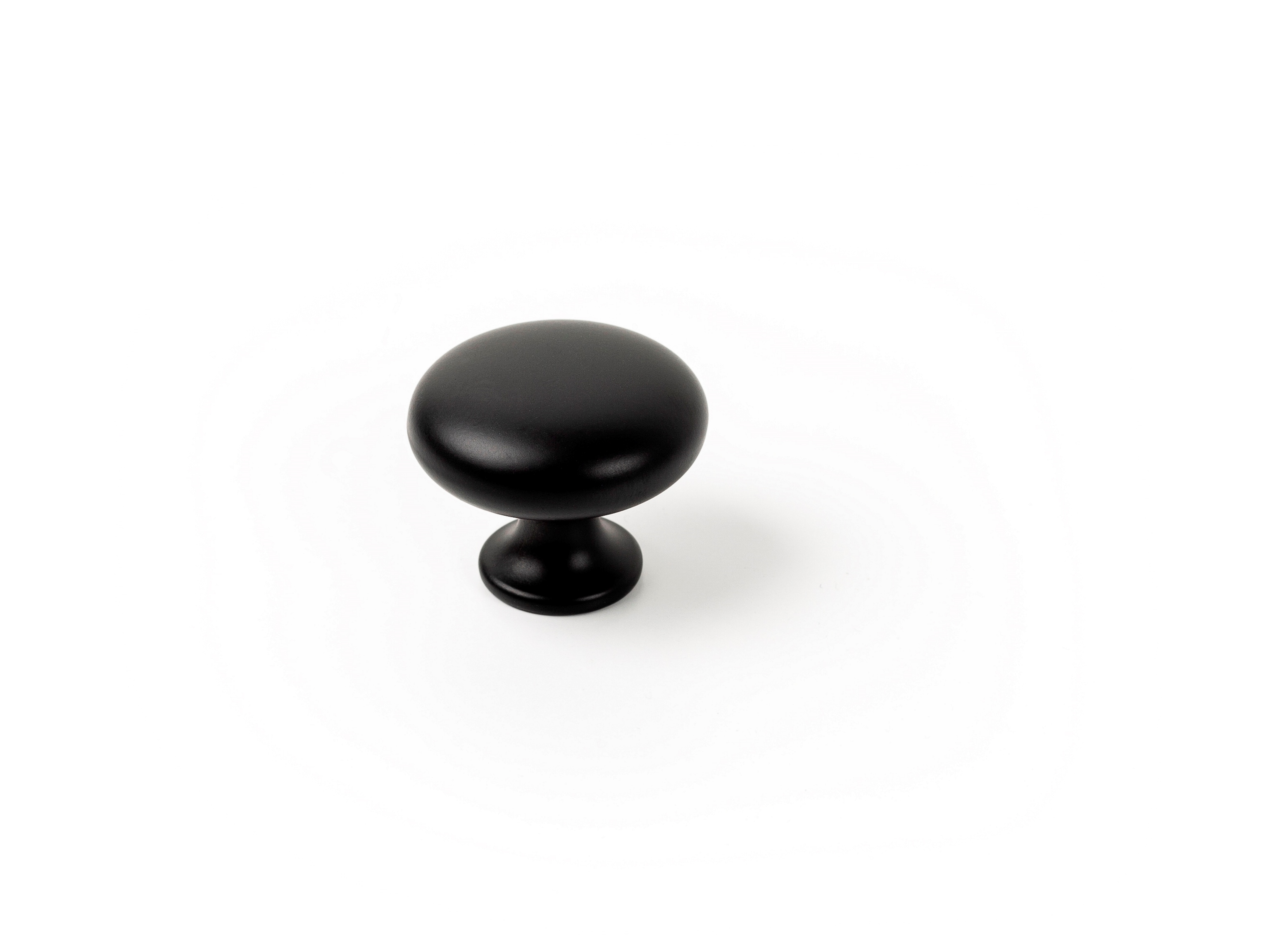 ავეჯის სახელური სოკო DUKE - D31mm matt black knob VIEFE