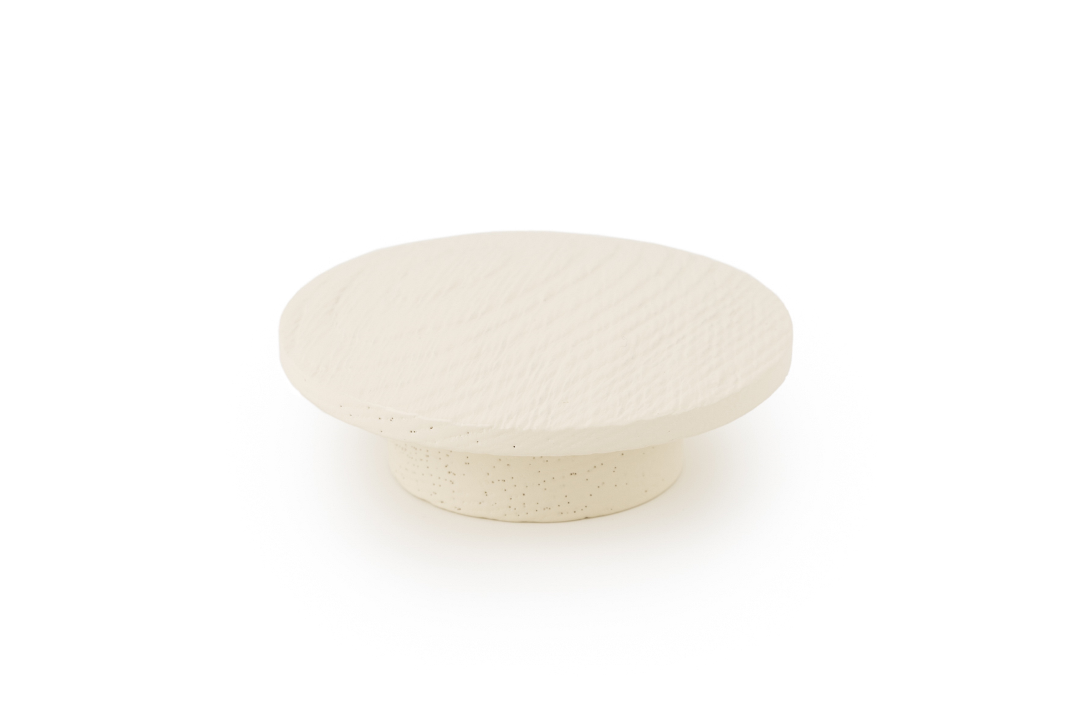 ავეჯის სახელური სოკო ECHO - D60mm knob white brush VIEFE