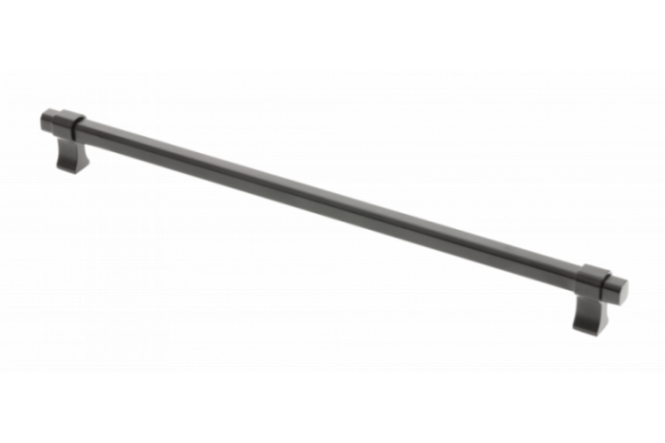 UZ-IMPERIAL-320-20M ავეჯის სახელური L=320mm შავი მატოვი GTV