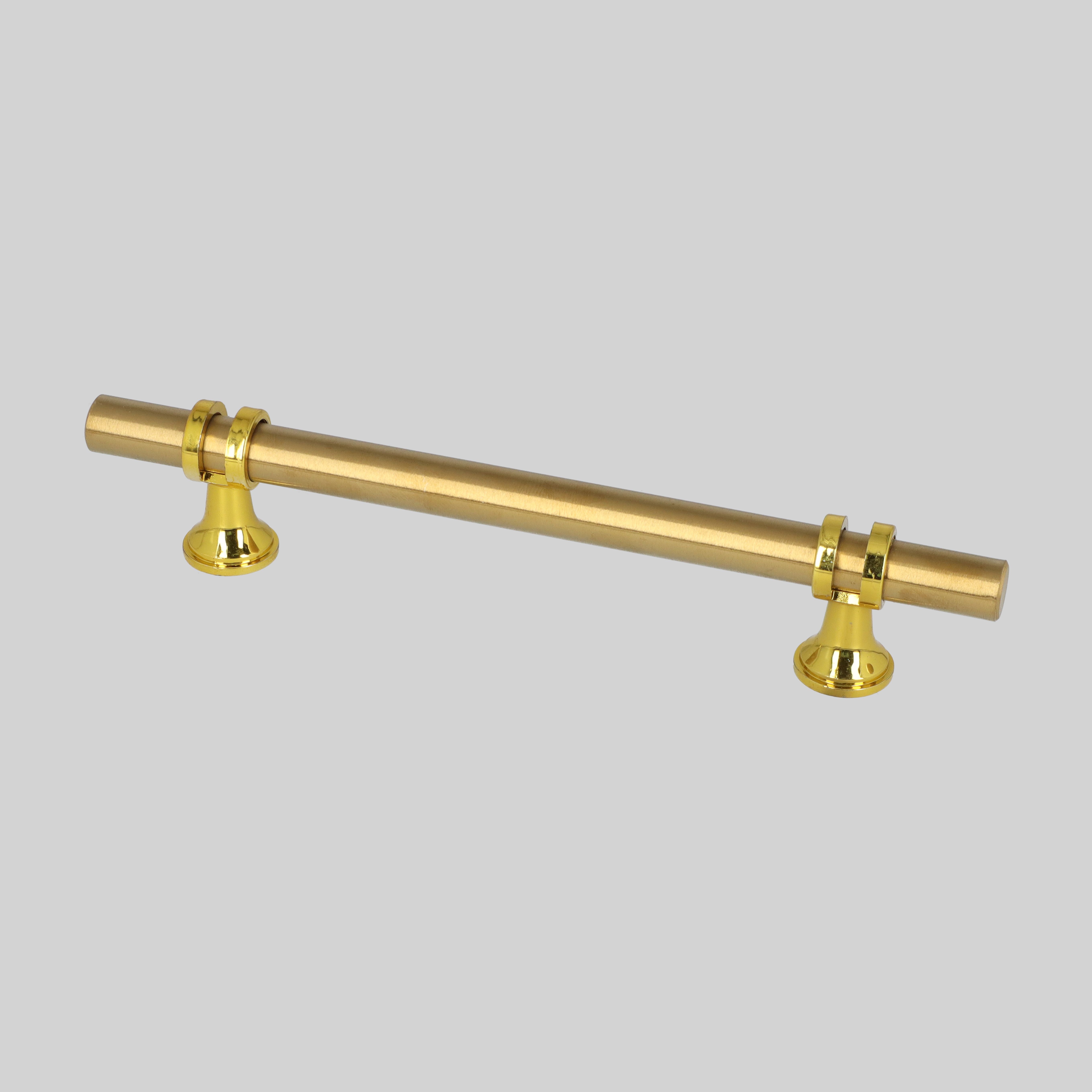ავეჯის სახელური ოქროსფერი D12*96(CC)*L156mm SUS201+Plastic TM-J1920