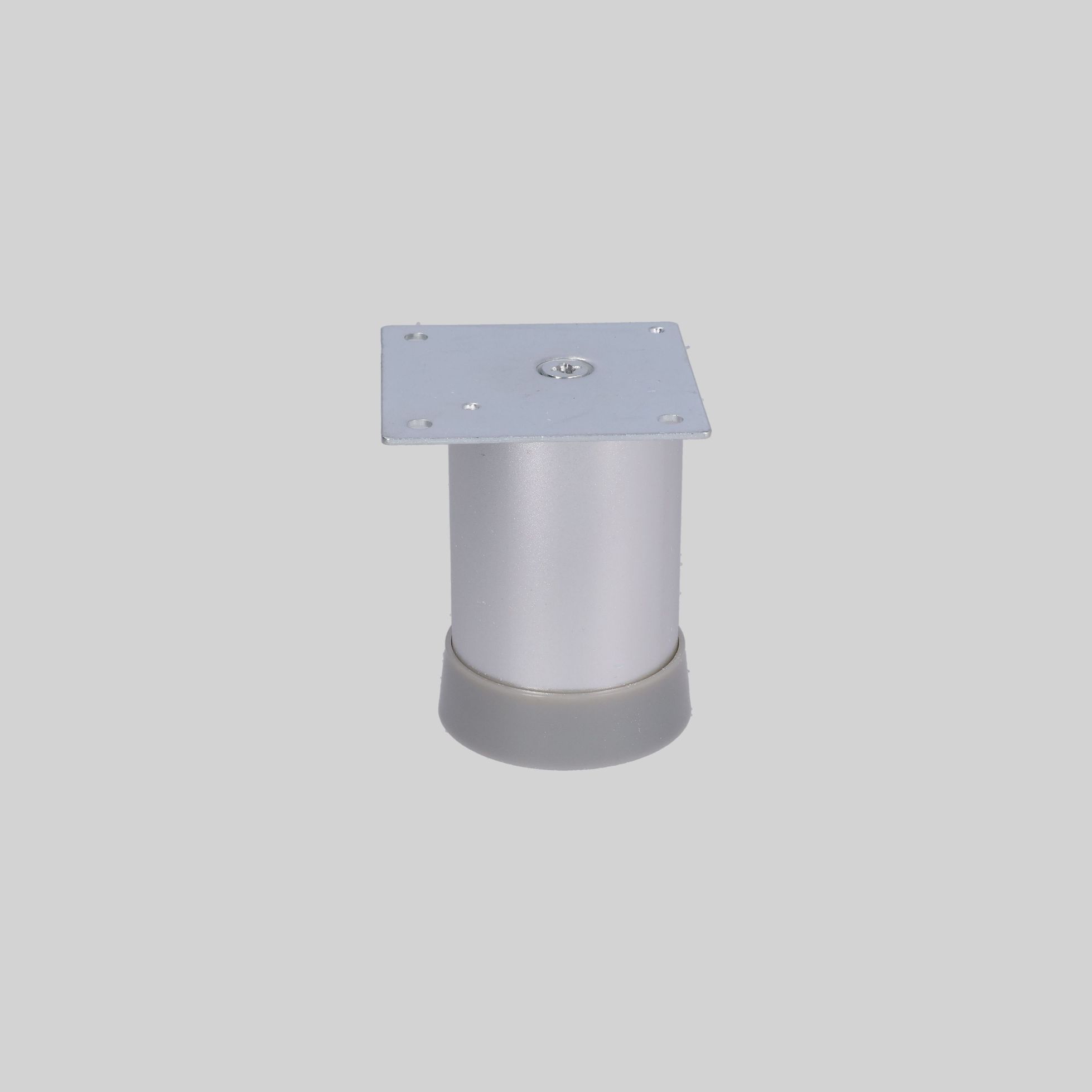ალუმინის ფეხი მრგვალი O=50mm H=5cm CHROME SFL-24