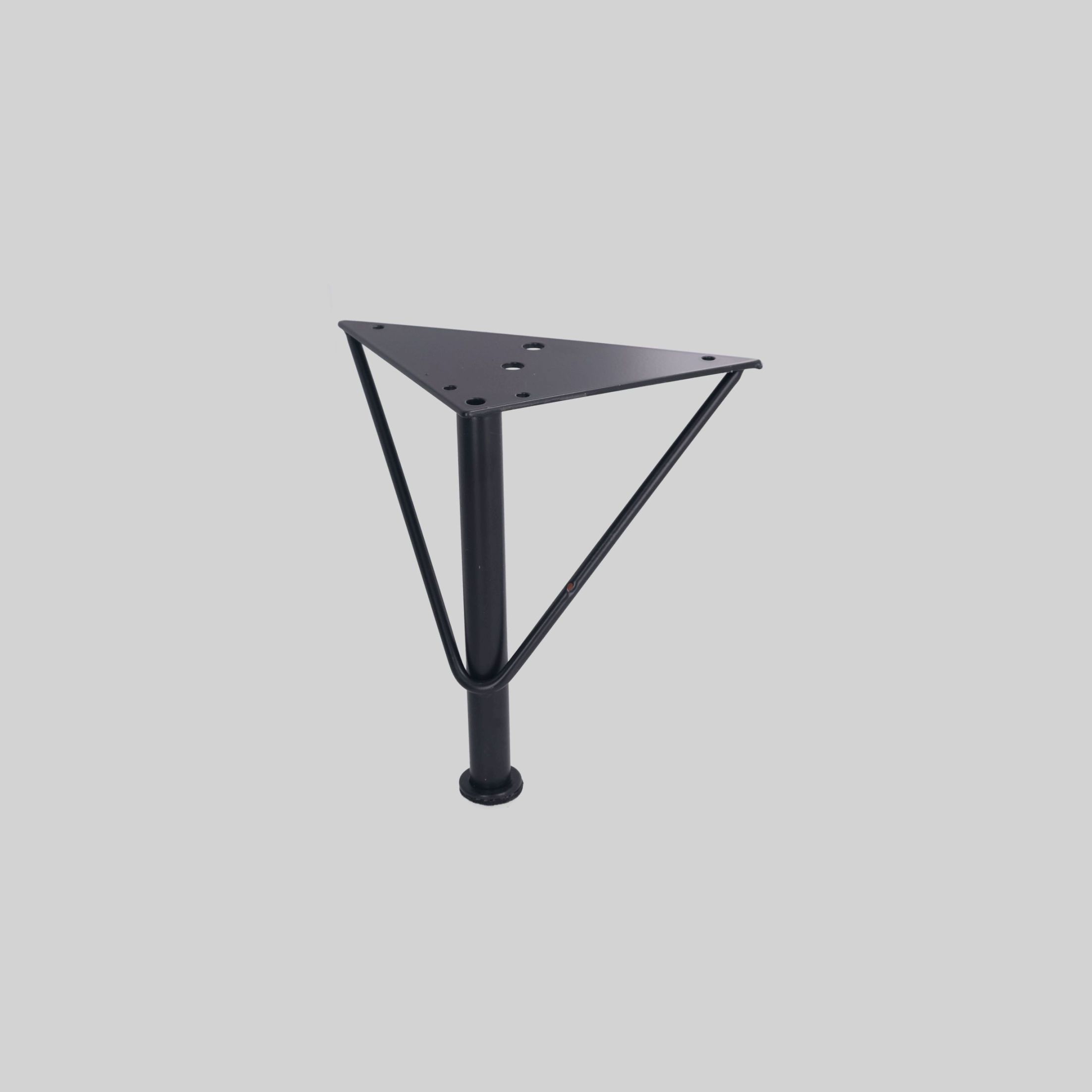 ავეჯის ფეხი რკინის H=250mm, D6mm, MB-შავი TM-SFL-11