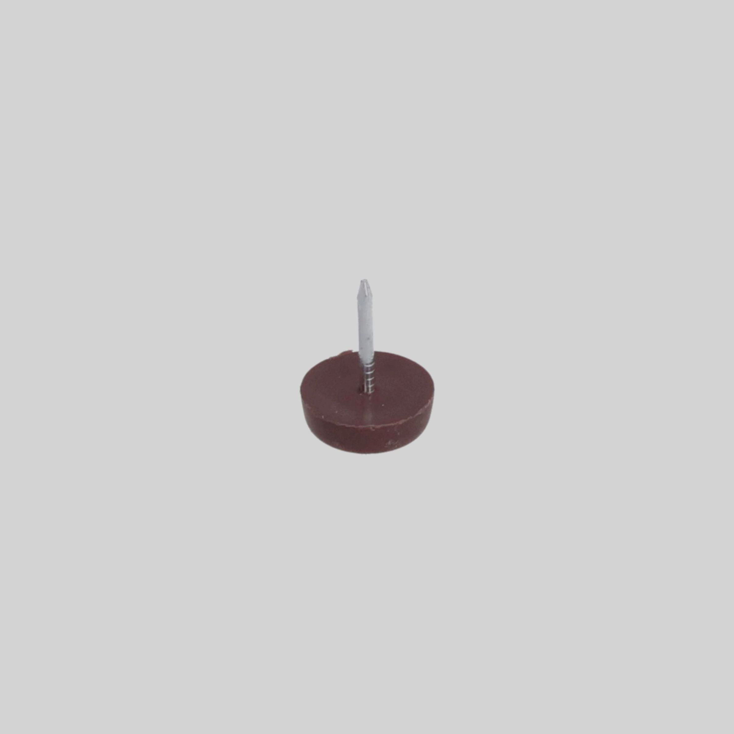 ლურსმნიანი ფეხი ყავისფერი O=14mm TM-1698