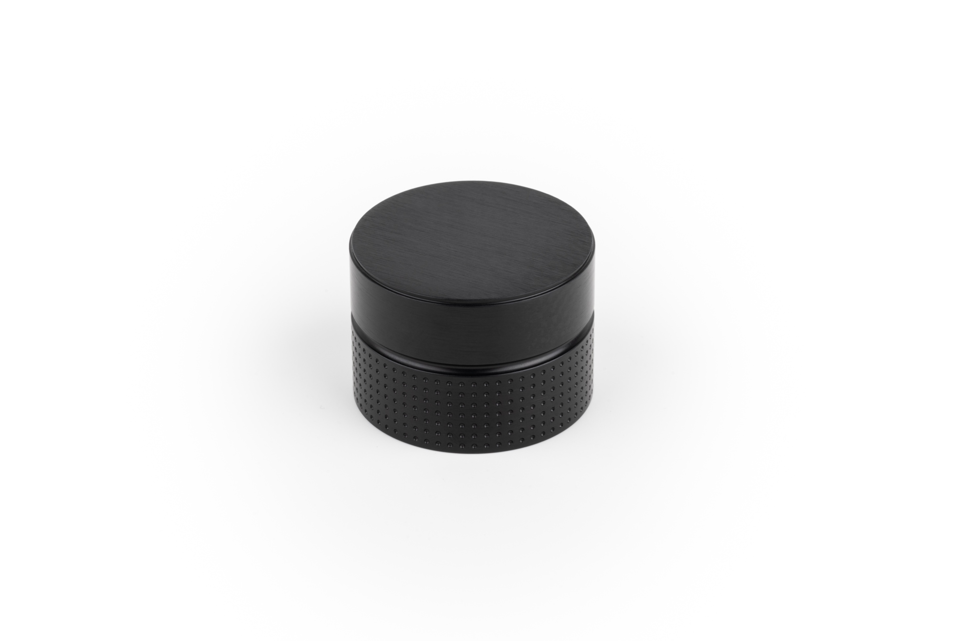 სახელური POINT - 40x29mm BRUSHED BLACK knob VIEFE
