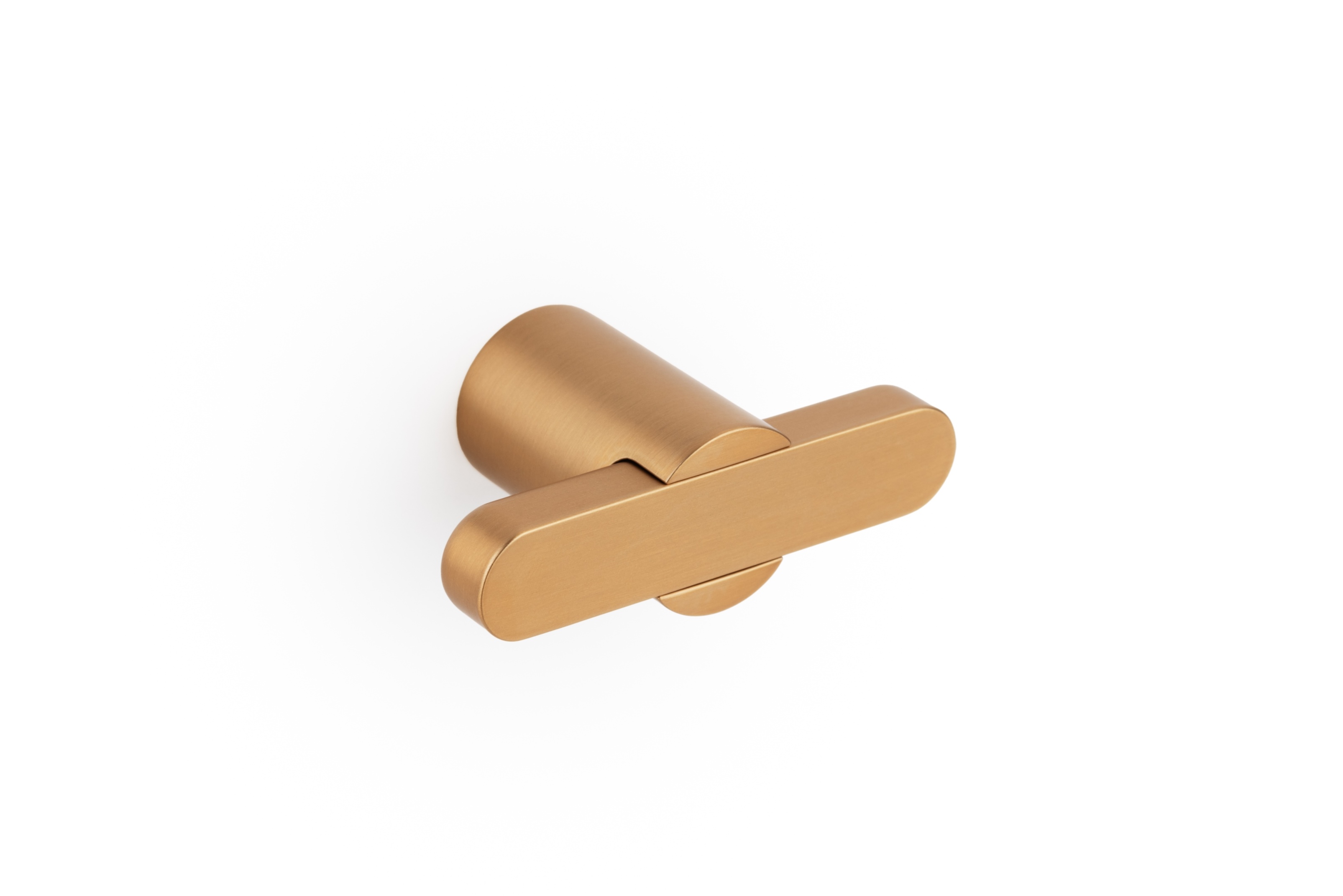 სახელური FUSION 58x31.5mm brushed brass cava knob VIEFE