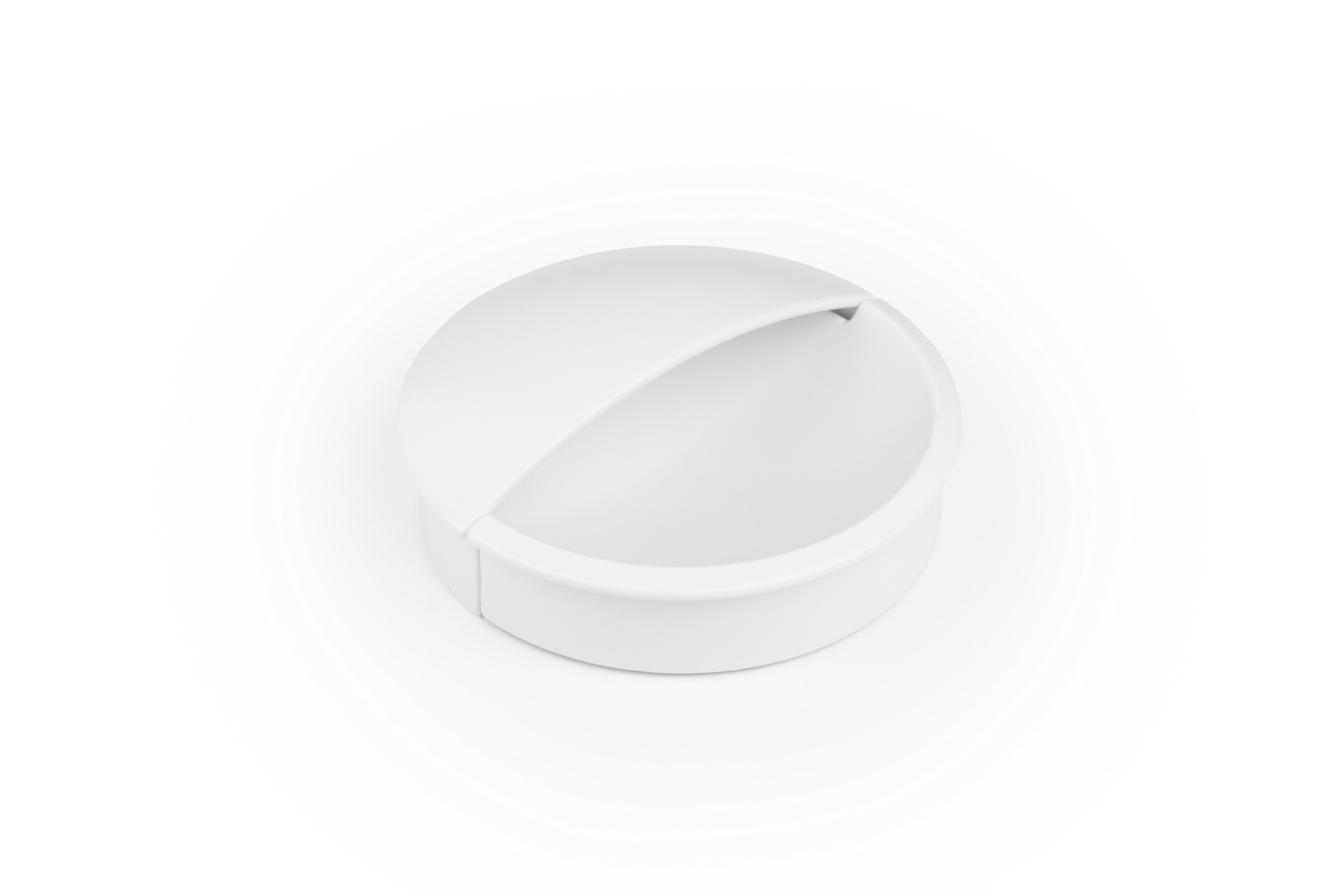 სახელური LIDD - CC48L64mm matt white recessed pull VIEFE