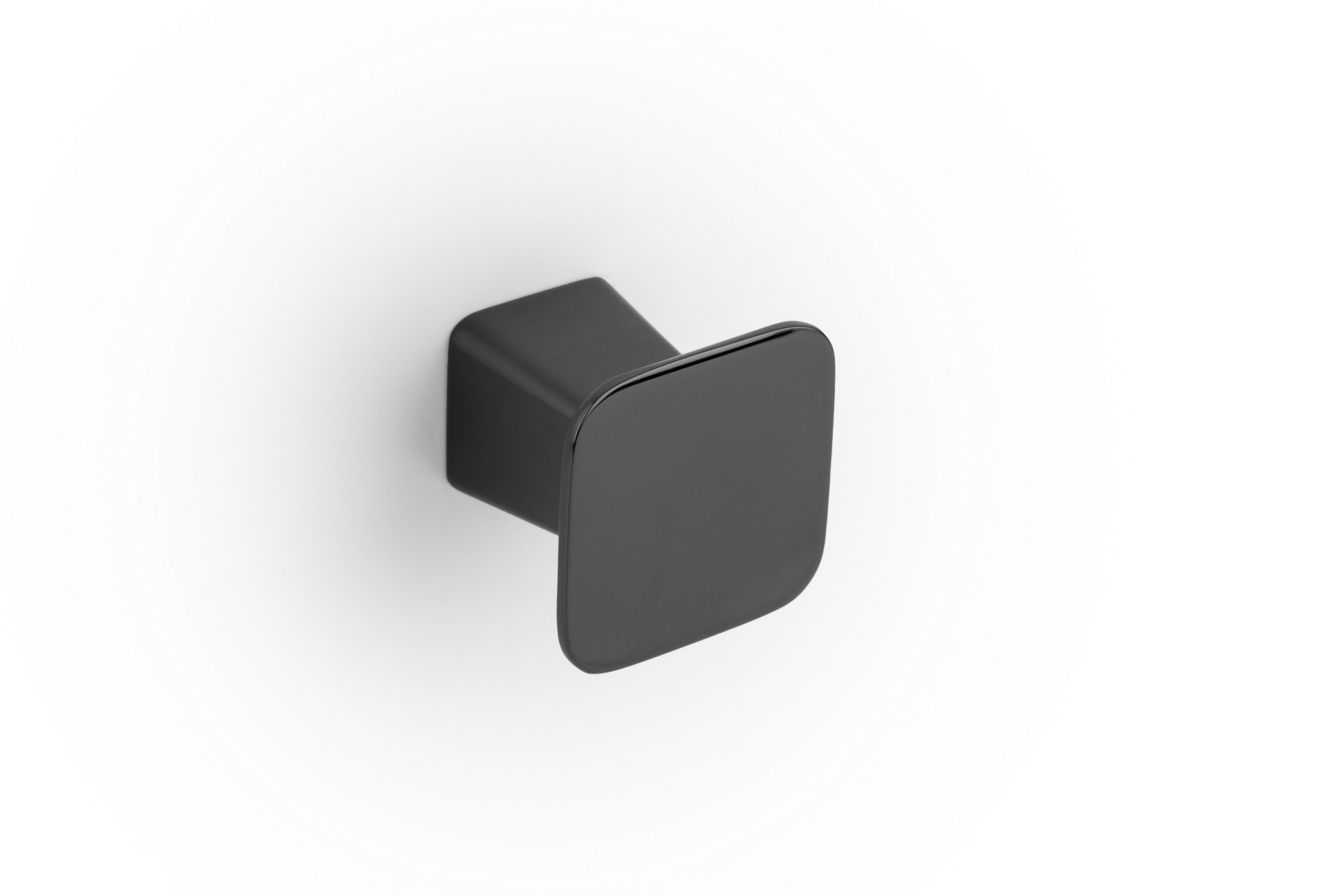 სახელური PRISM - 32x28mm polished titanium black knob VIEFE