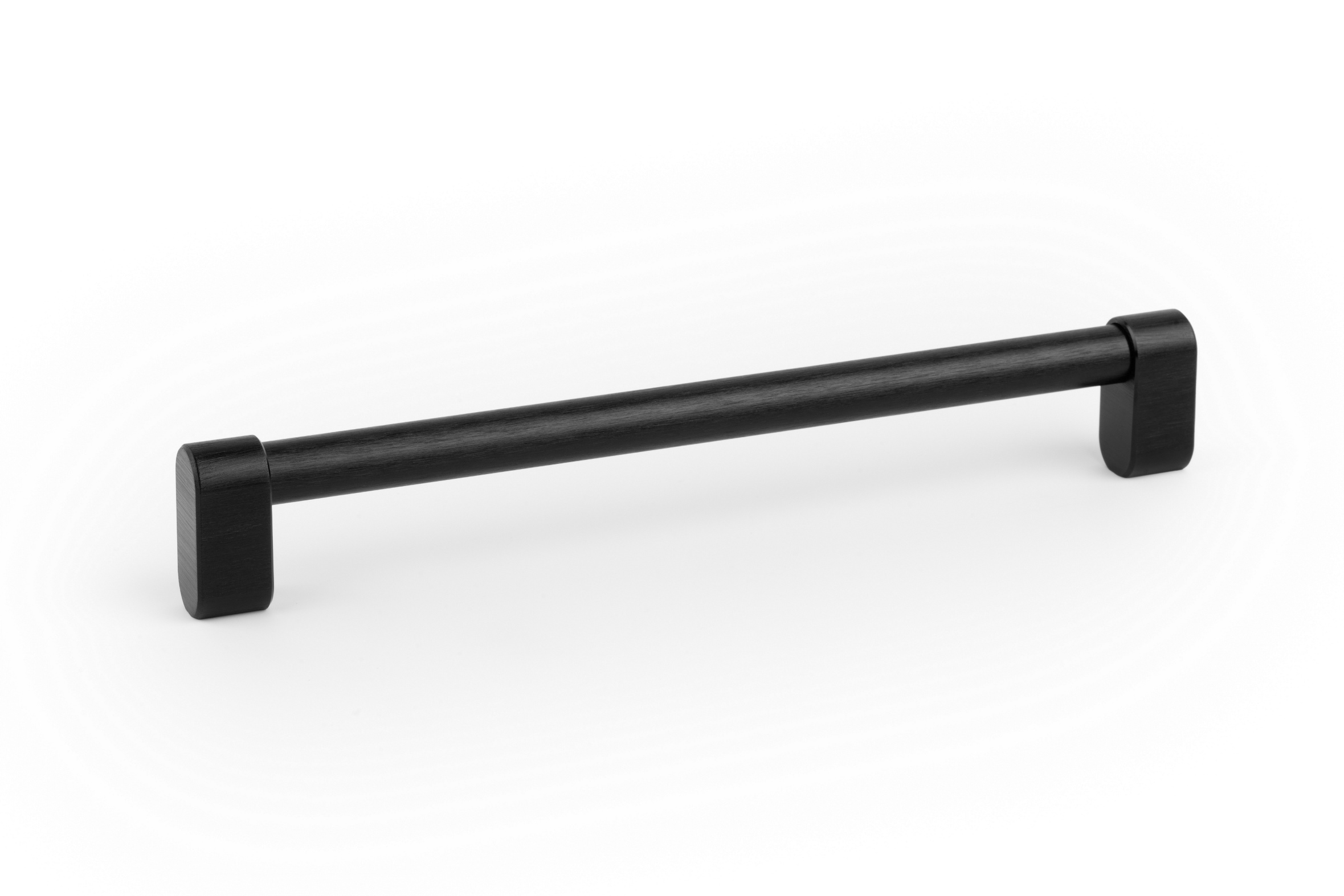 სახელური LINKK - CC160L175mm brushed black pull VIEFE