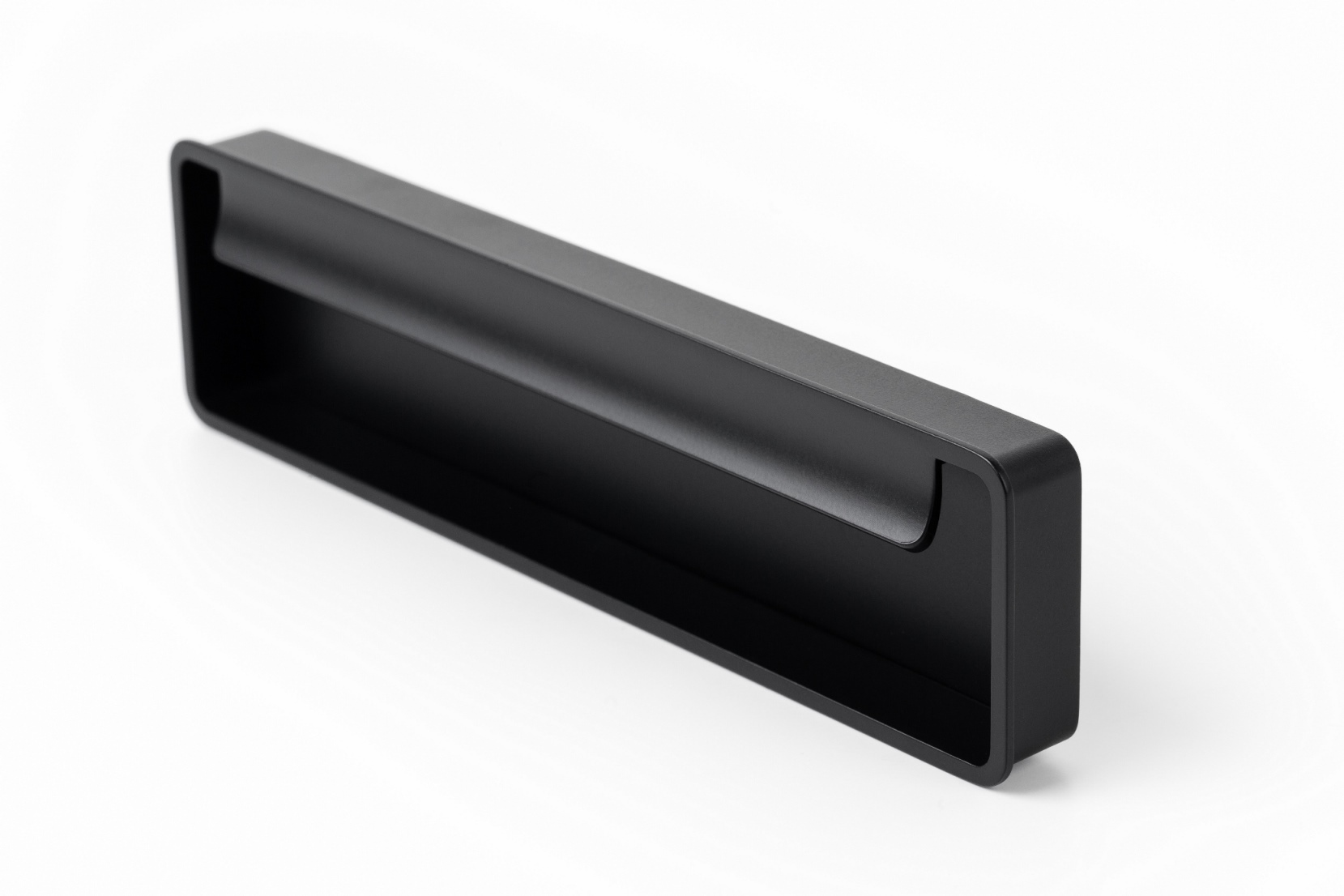 სახელური FOLD-CC128L174mm matt black recess handle VIEFE