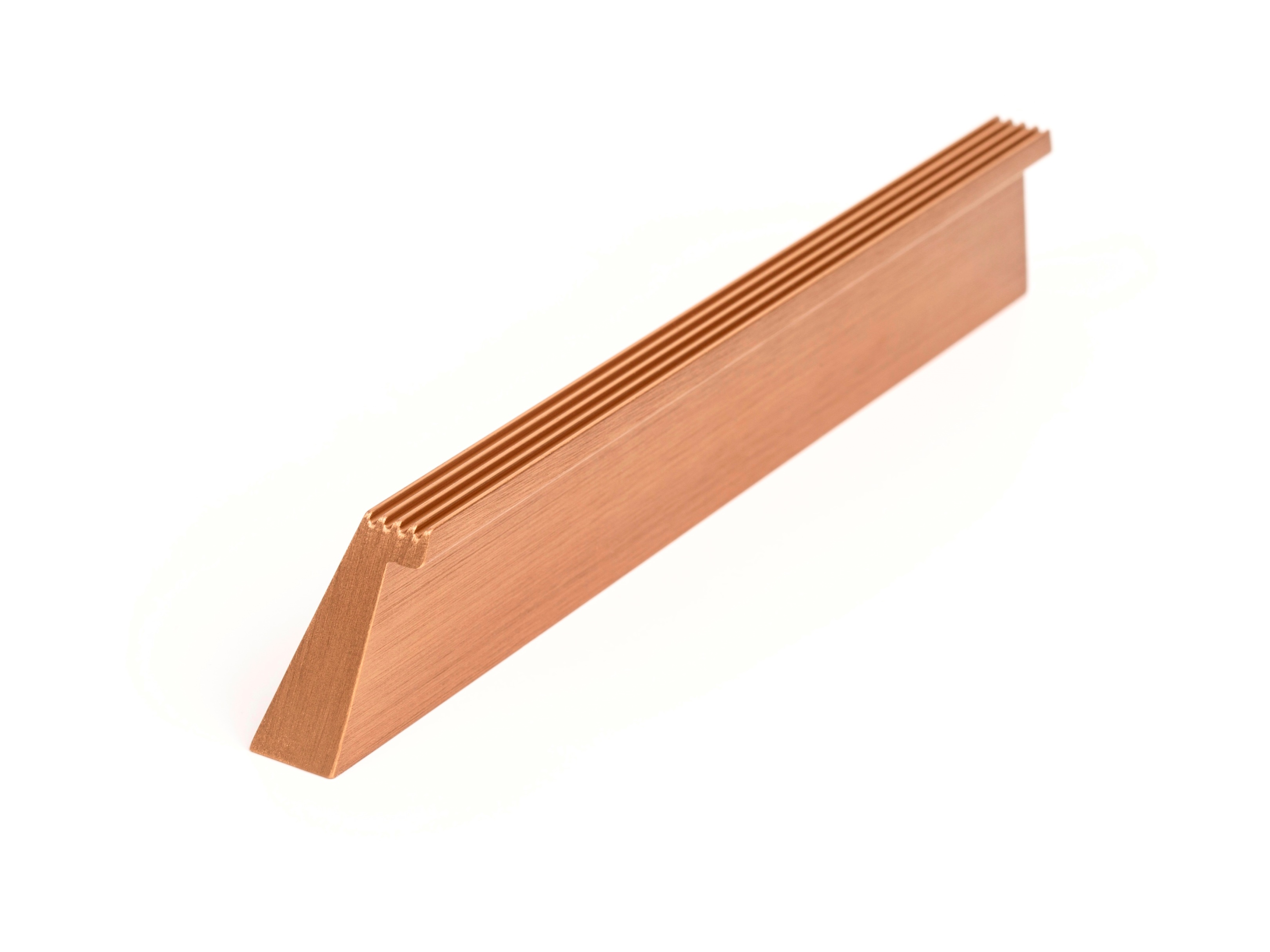 სახელური RAIL - CC160L180 brushed brass cava handle VIEFE