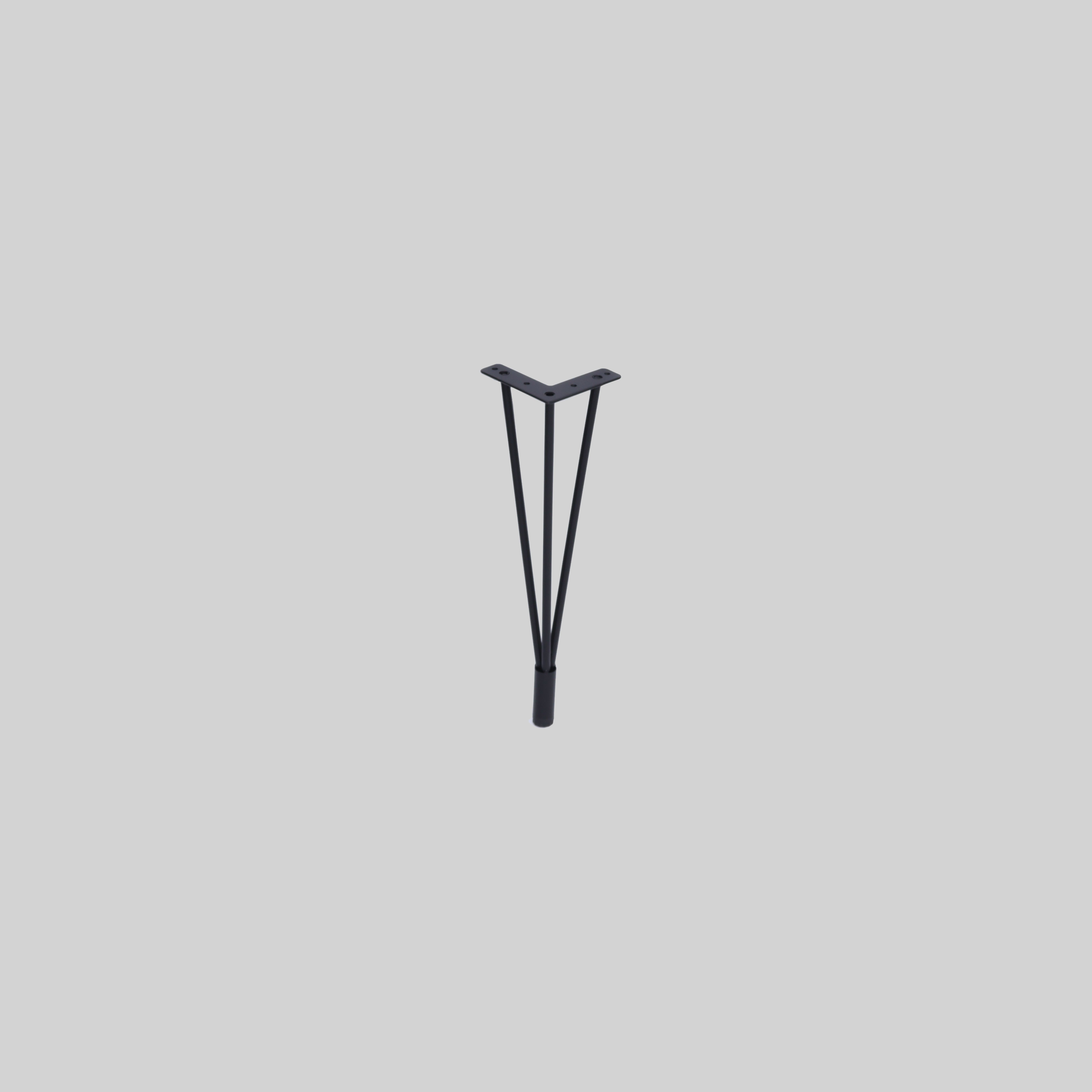 მაგიდის ფეხი 3 მილზე, შავი H=41cm SFL-25 CN