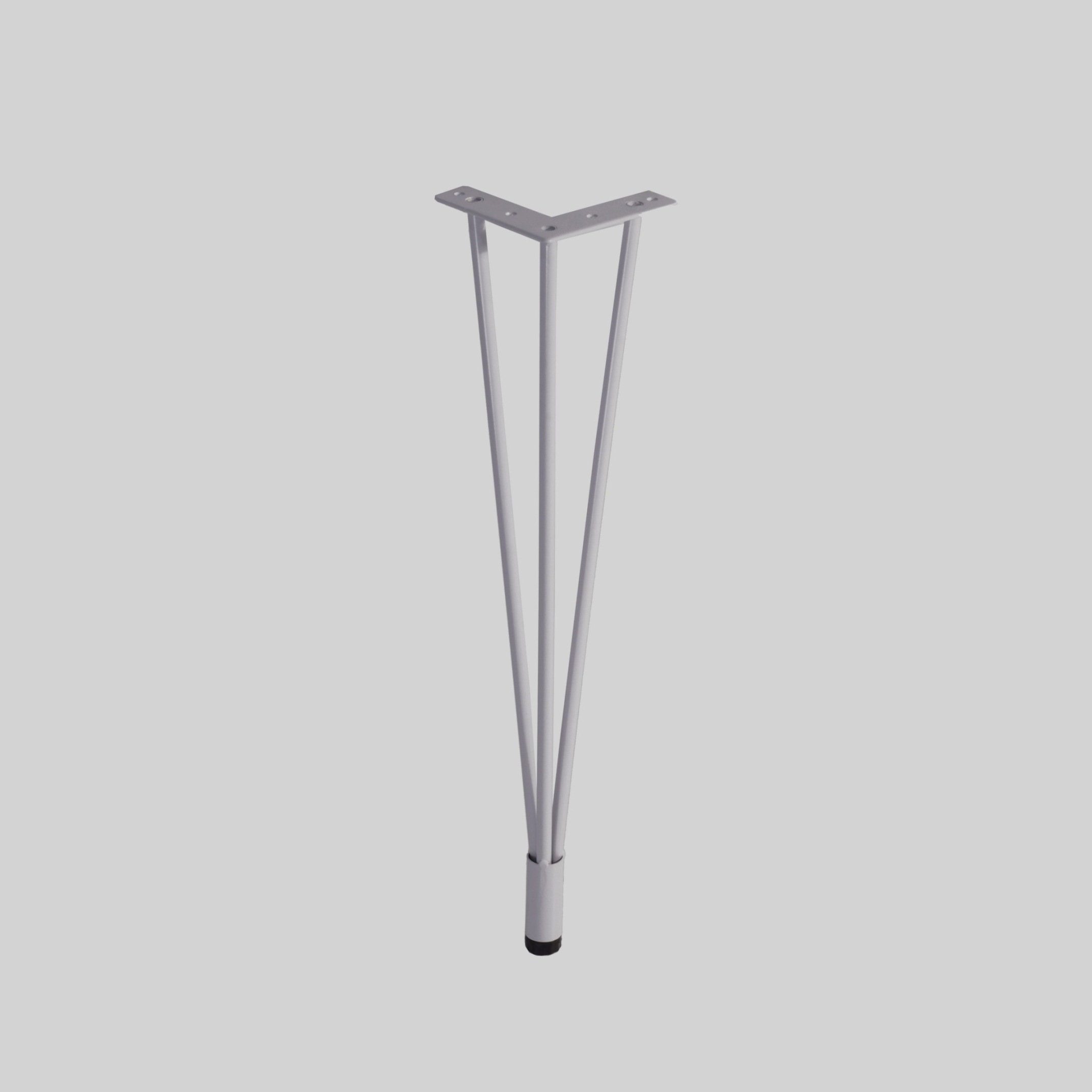 მაგიდის ფეხი 3 მილზე, თეთრი H=52cm SFL-25 CN