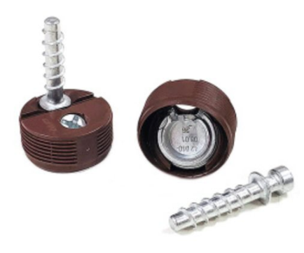 მინიფიქსი ECCENTRIC CABINET CONNECTOR BROWN;3119549-16-1;D20 108801 SAMET